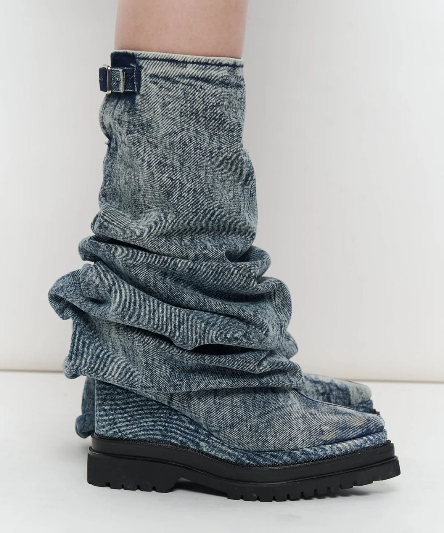 LIQUID DENIM BOOTS POOLDE