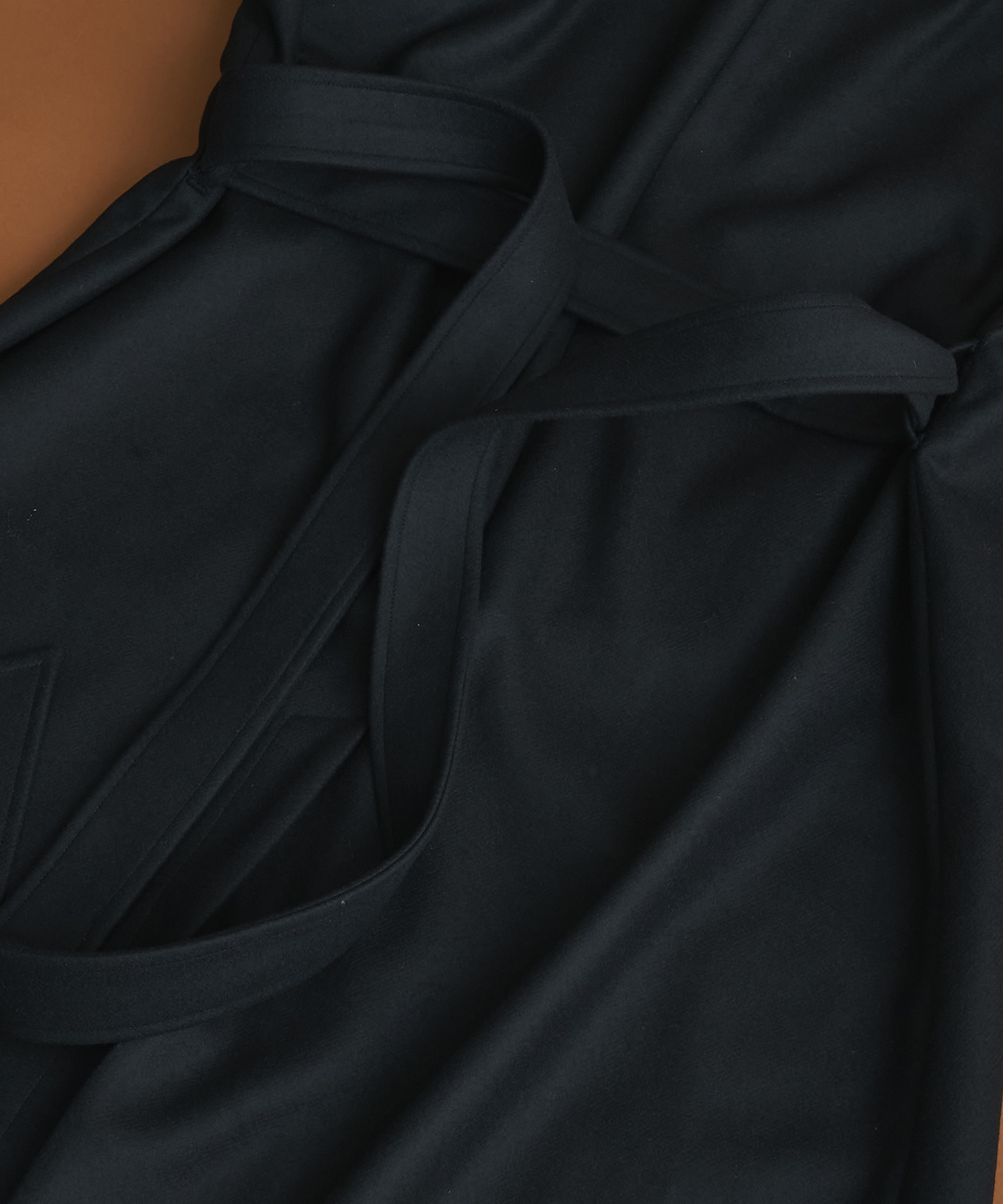 S140 メルトンオーバーサイズスタンドコート CONZ