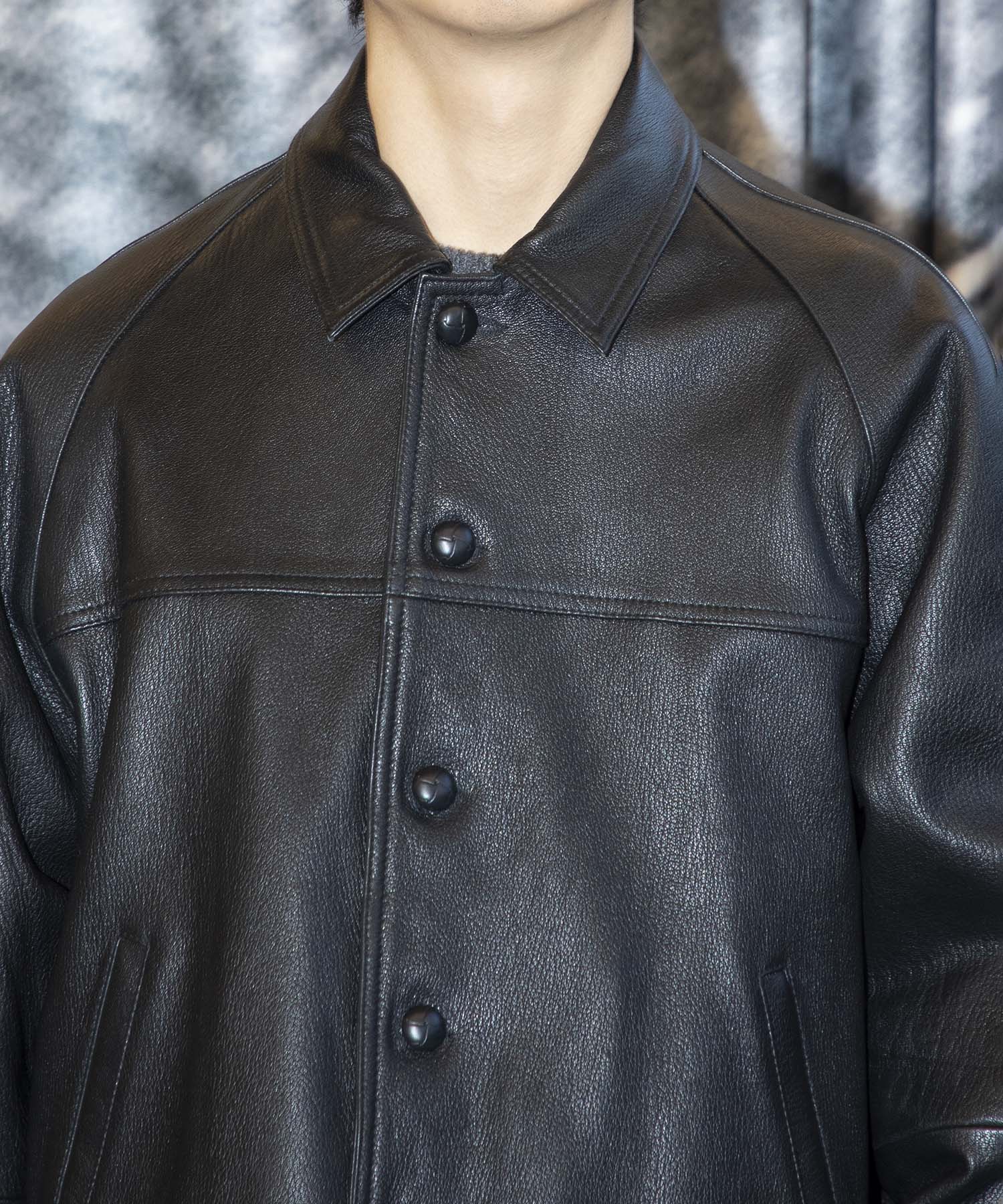 CCU LEATHER FORMAN JACKET refomed