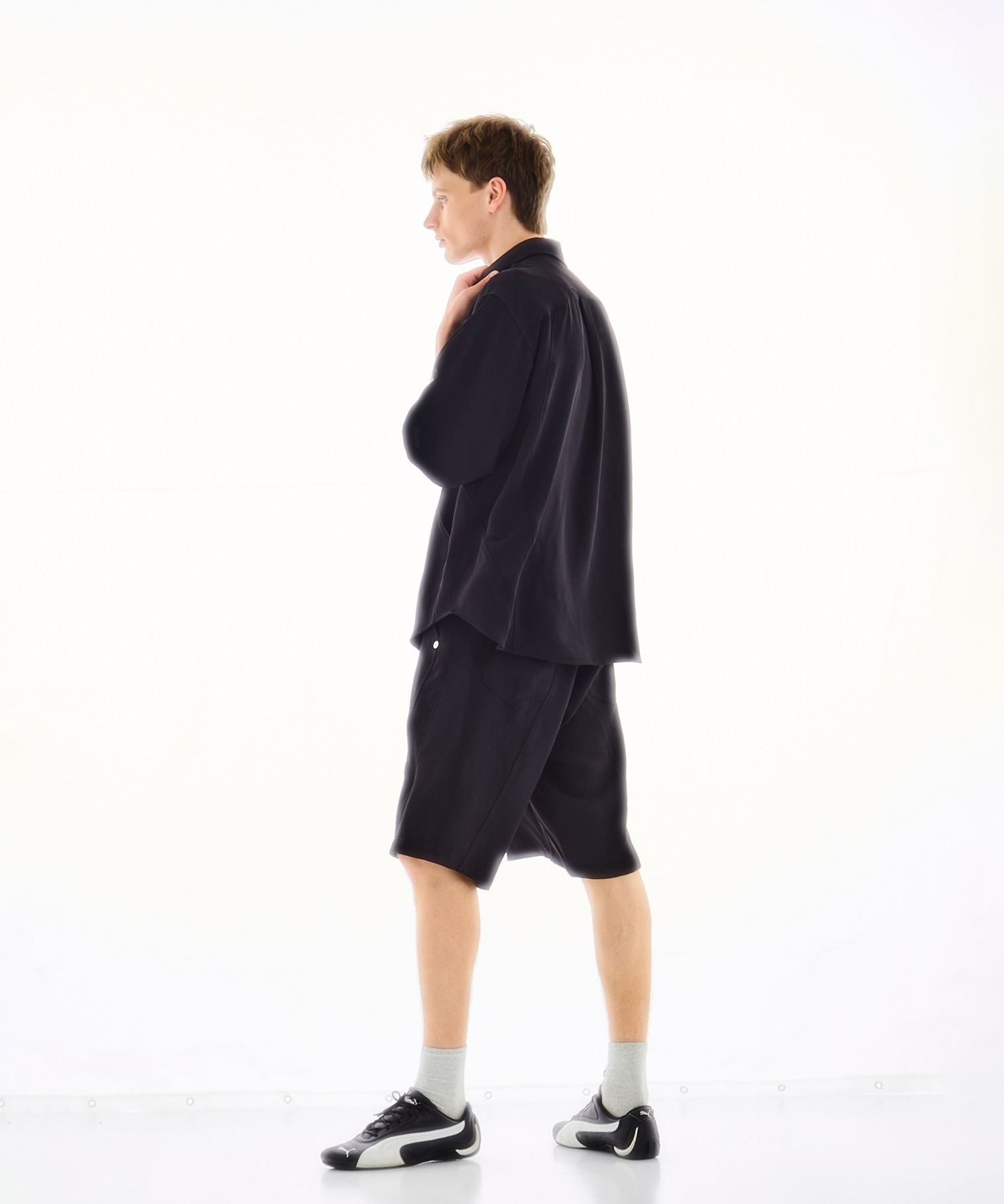 PANEL OVER ZIP SS SHIRT CONZ