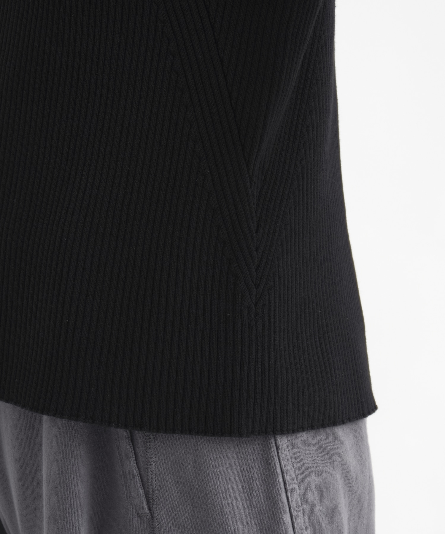 RIBBED SHIRT CARDIGAN CONZ
