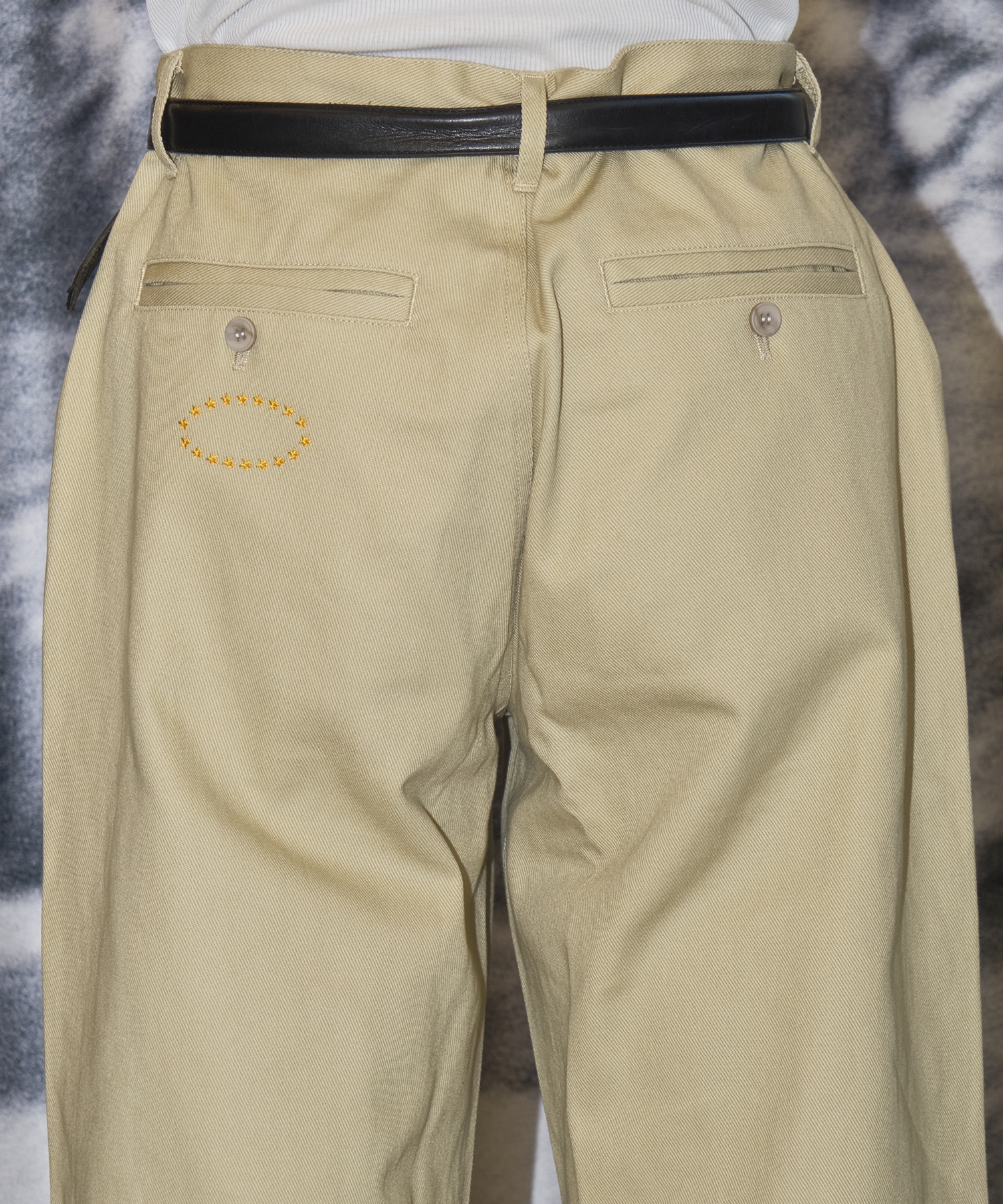 SUPER BAGGY STUDDED PANTS AFB