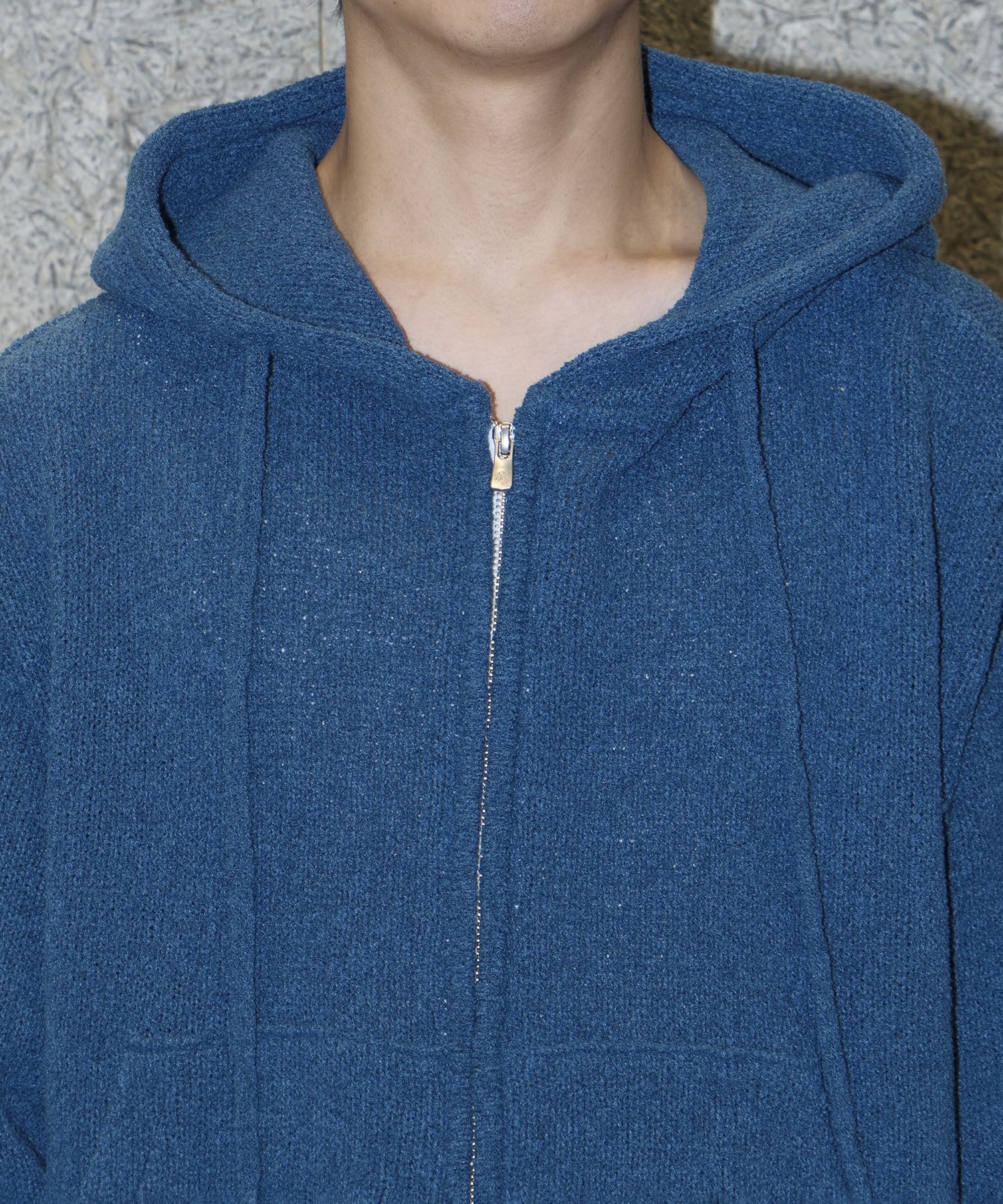WOOL TERRY KNIT ZIP HOODIE SimplyComplicated