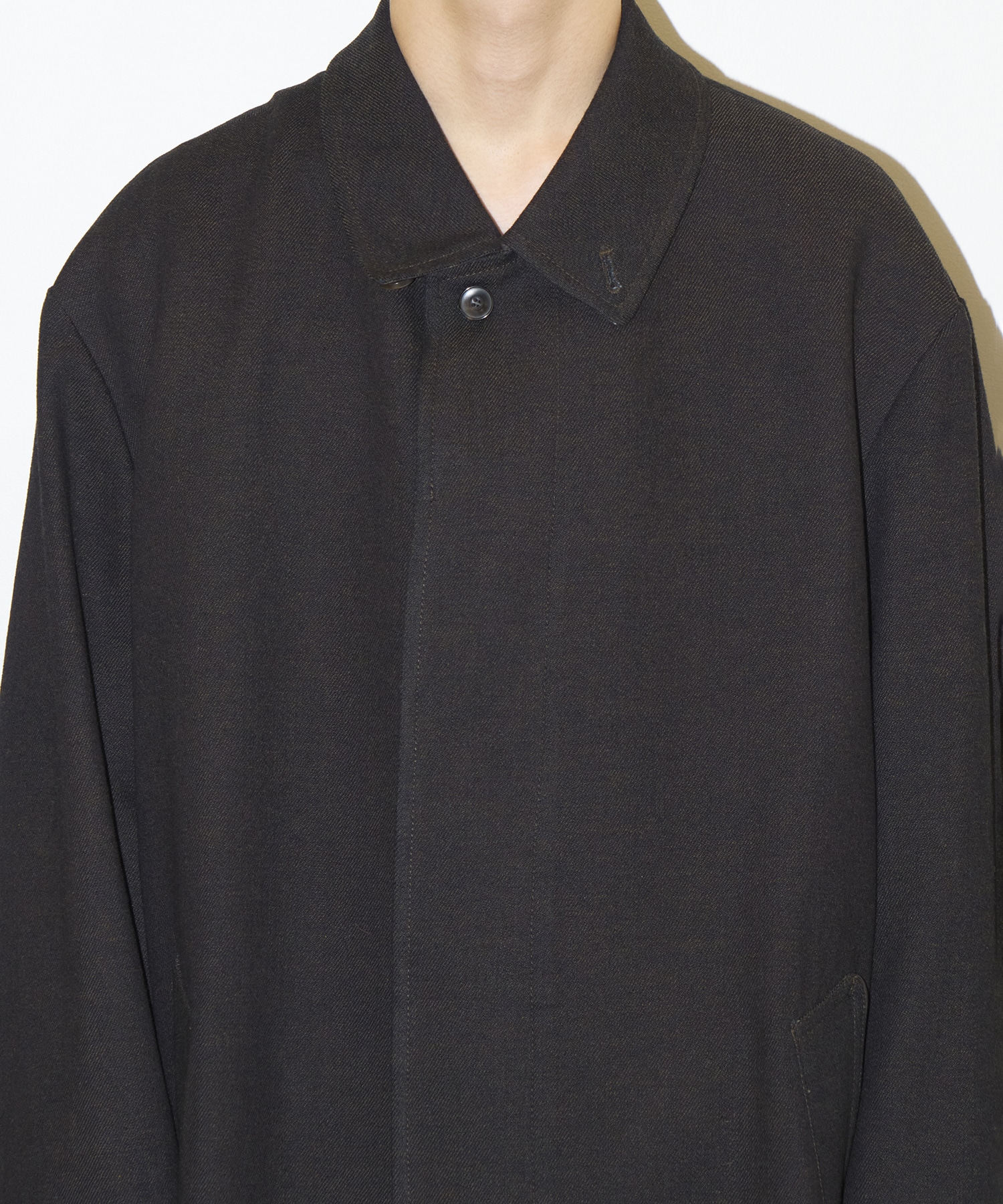 COTTON WOOL Soutien Collar Coat Nomat
