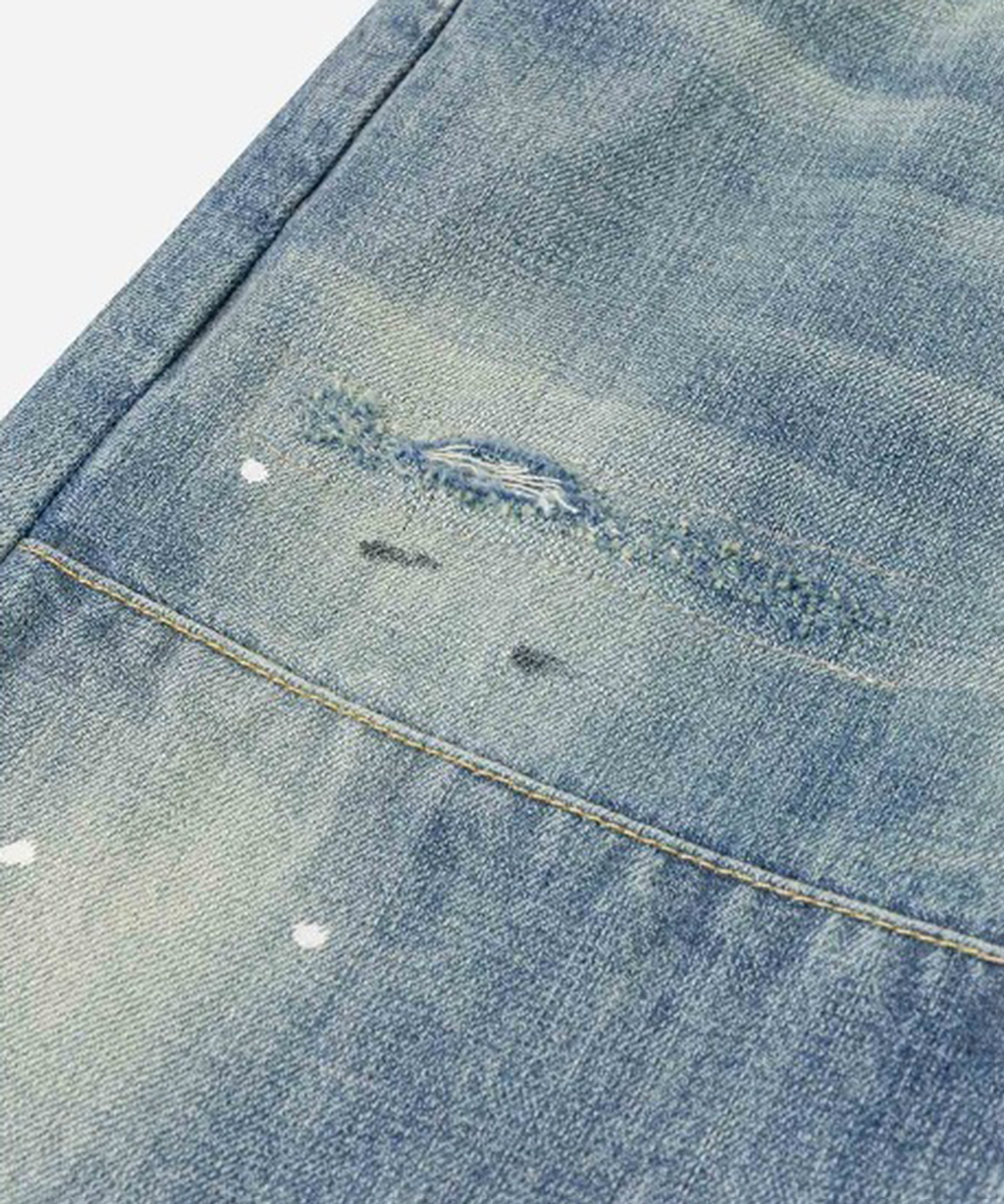 EJ 5P DISTRESSED JEANS EVISU