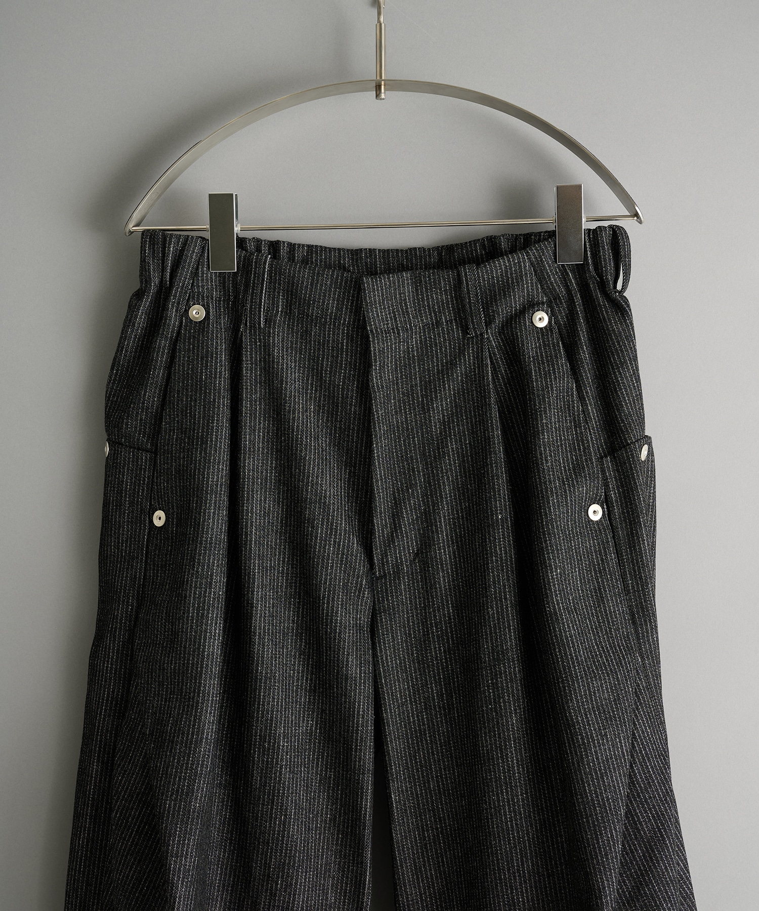 curve leg trousers pique denim 2.0 CONZ