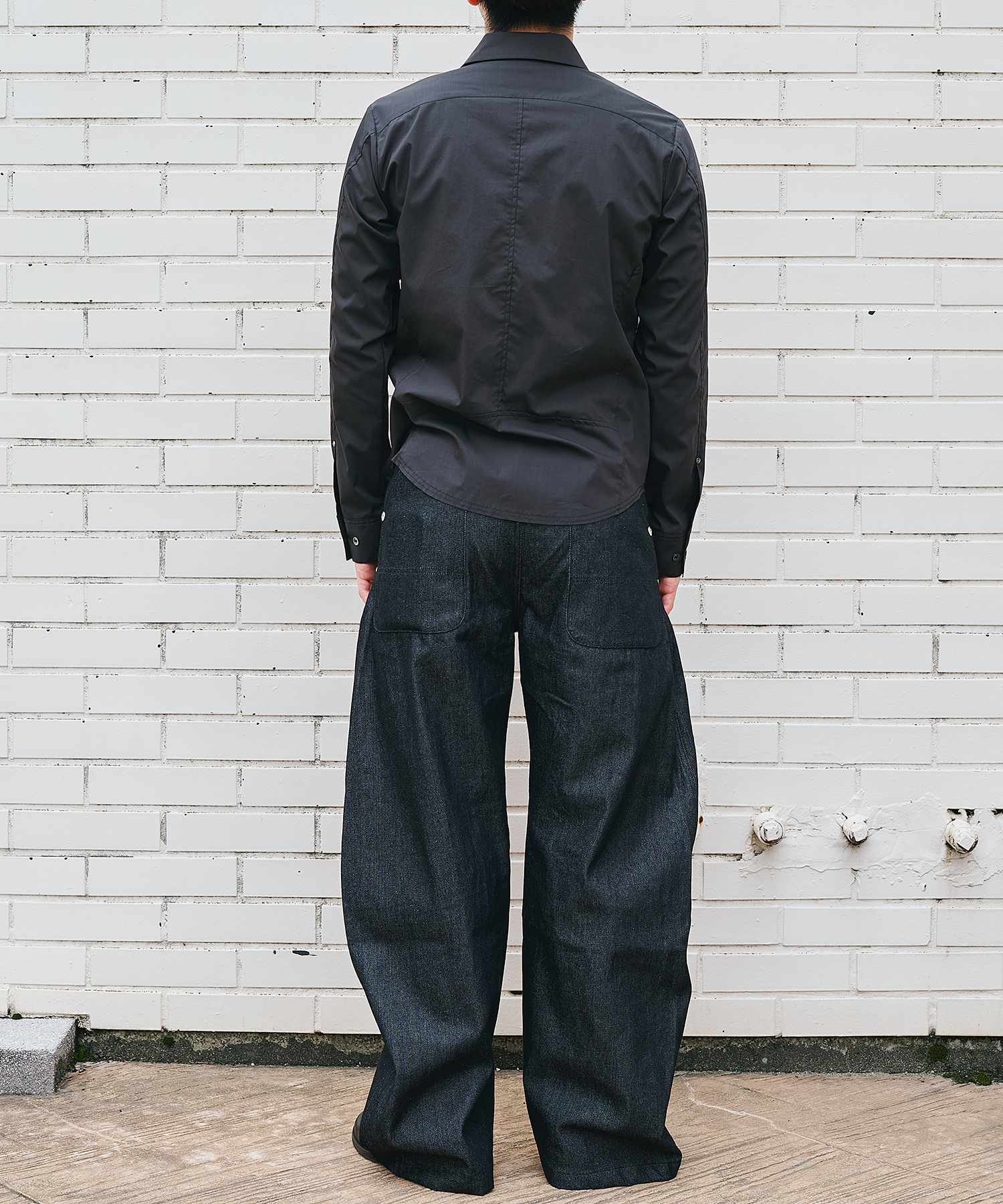 15oz selvedge curve leg jeans CONZ