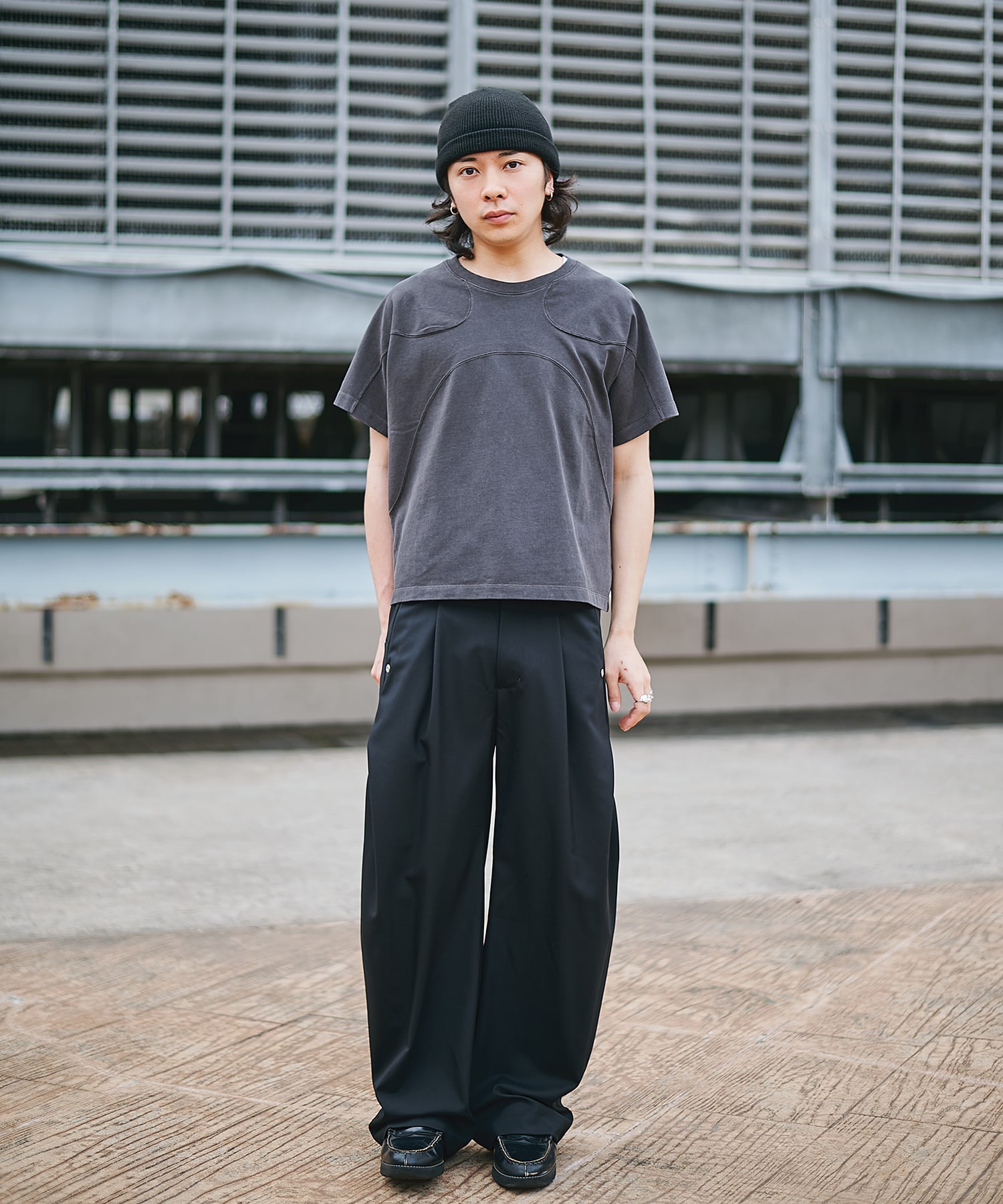 curve leg trousers 2.0 CONZ
