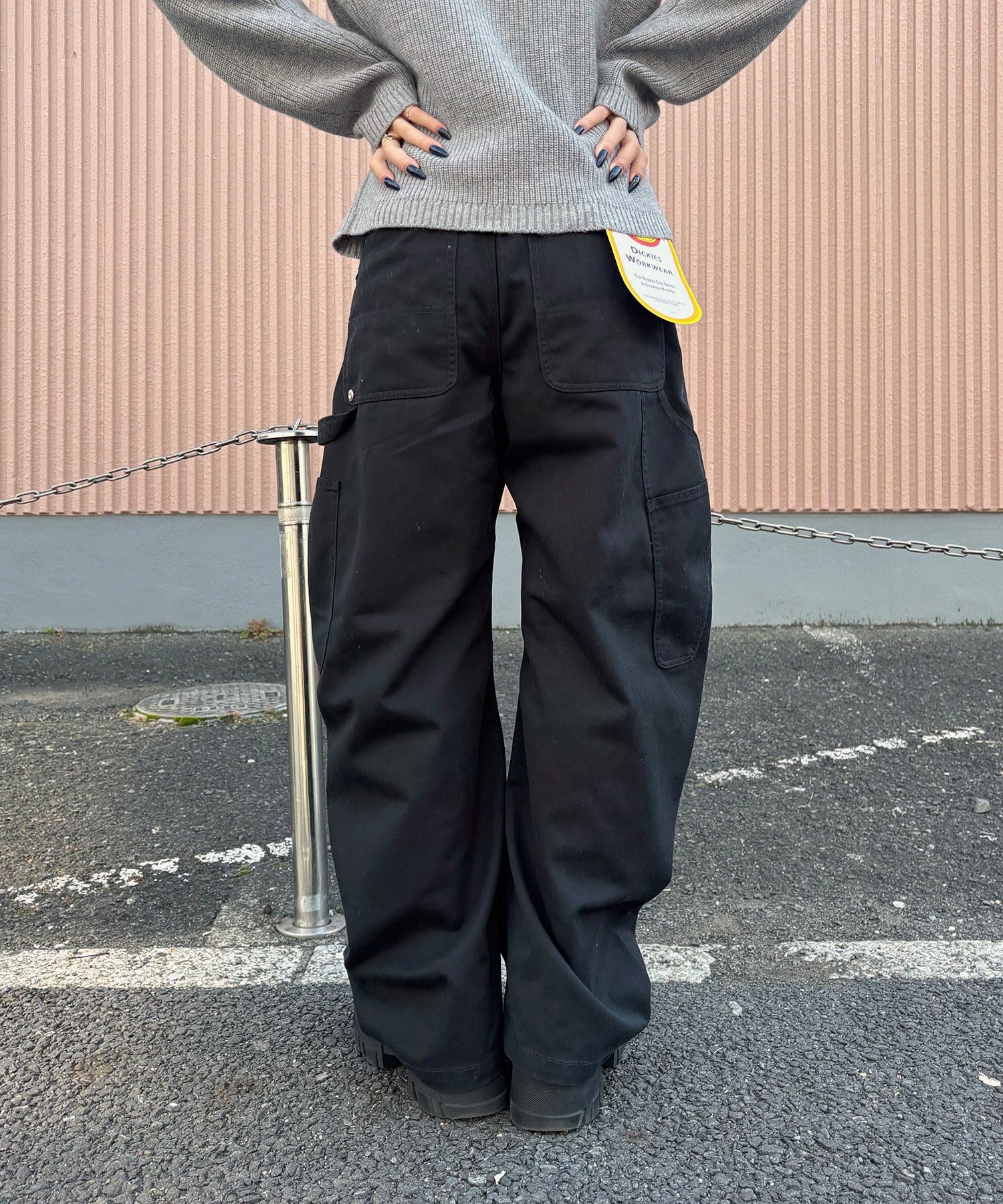 Dickies×CONZ DOUBLE KNEE CURVED LEG PANTS CONZ