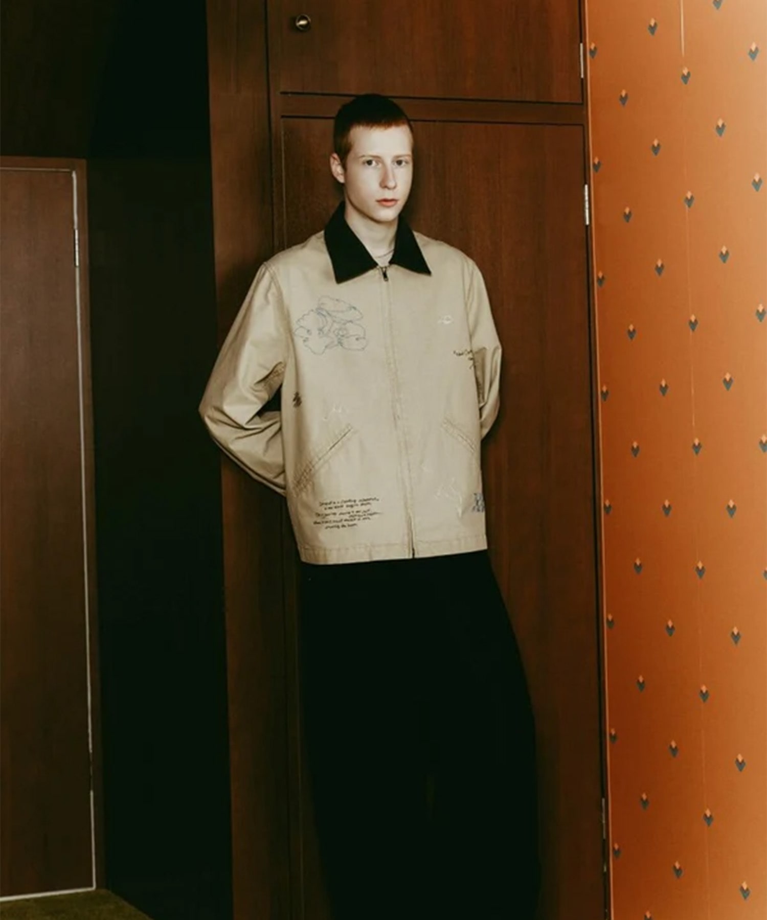 embroidered jacket(unisex) Knuth Marf