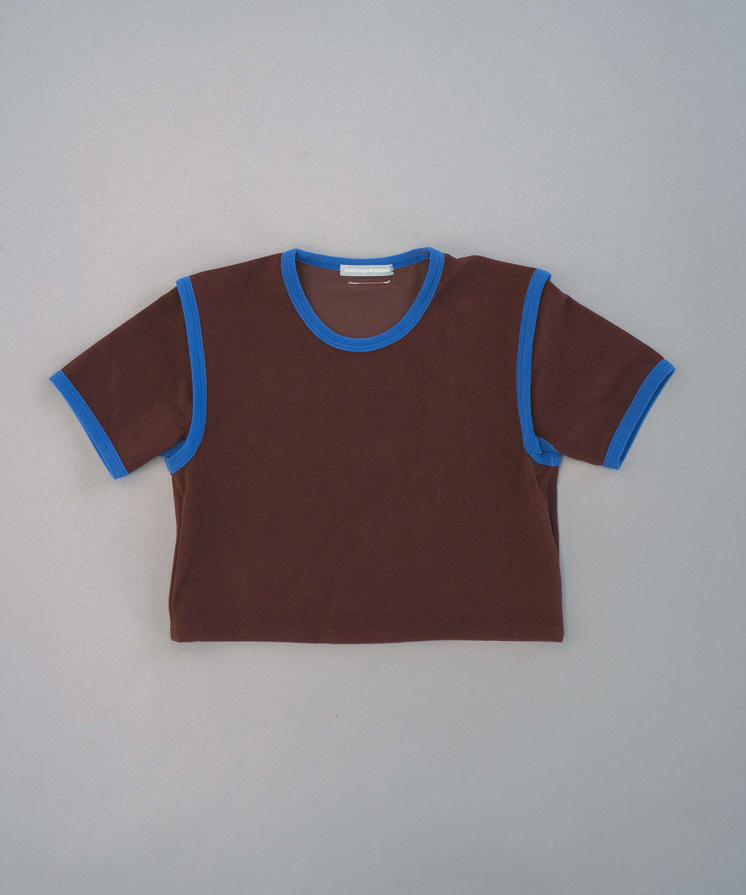 別注 STRETCH PILE RINGER SHORT TEE kotohayokozawa
