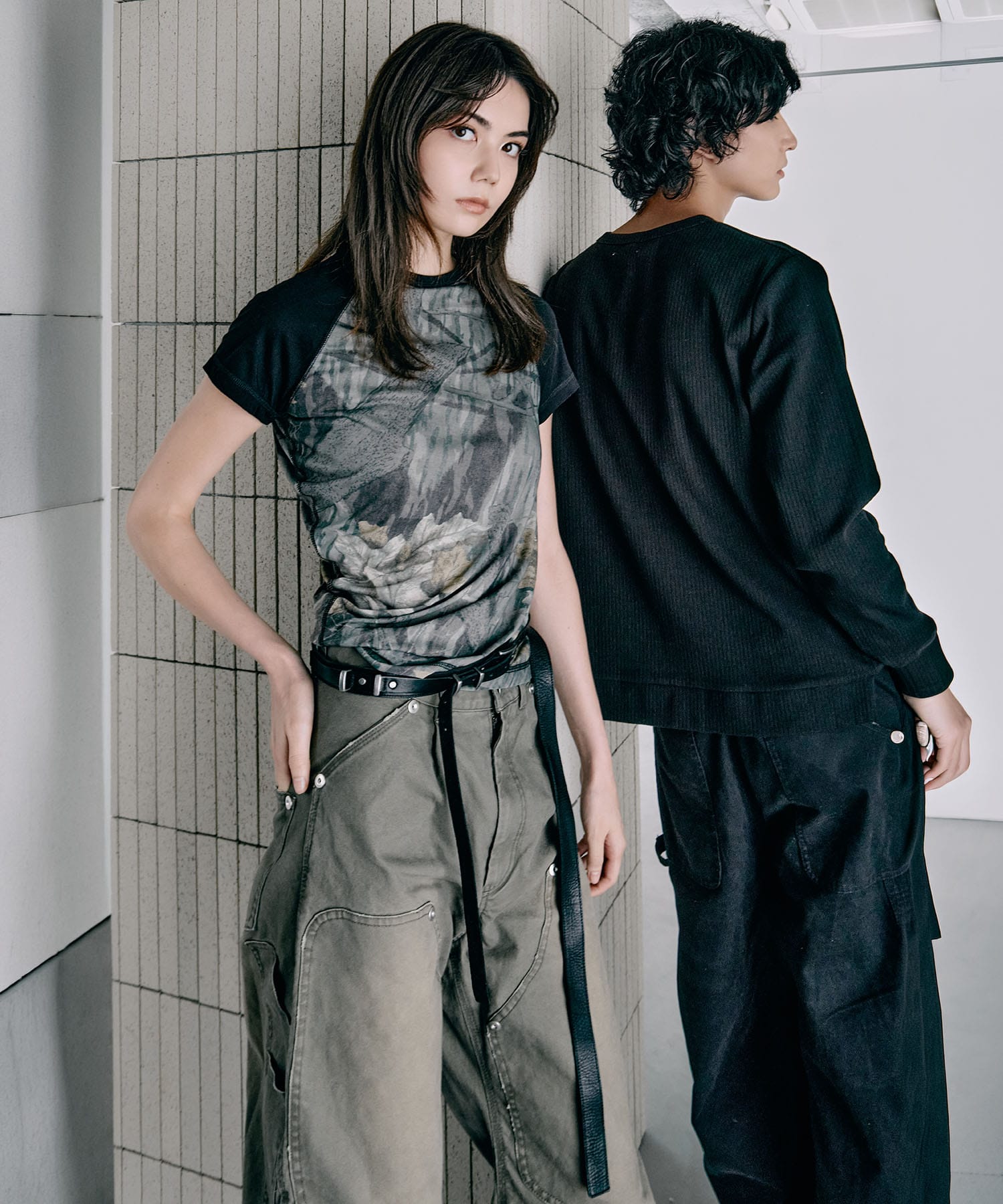 Cotton Silk Raglan Short Sleeve INSCRIRE