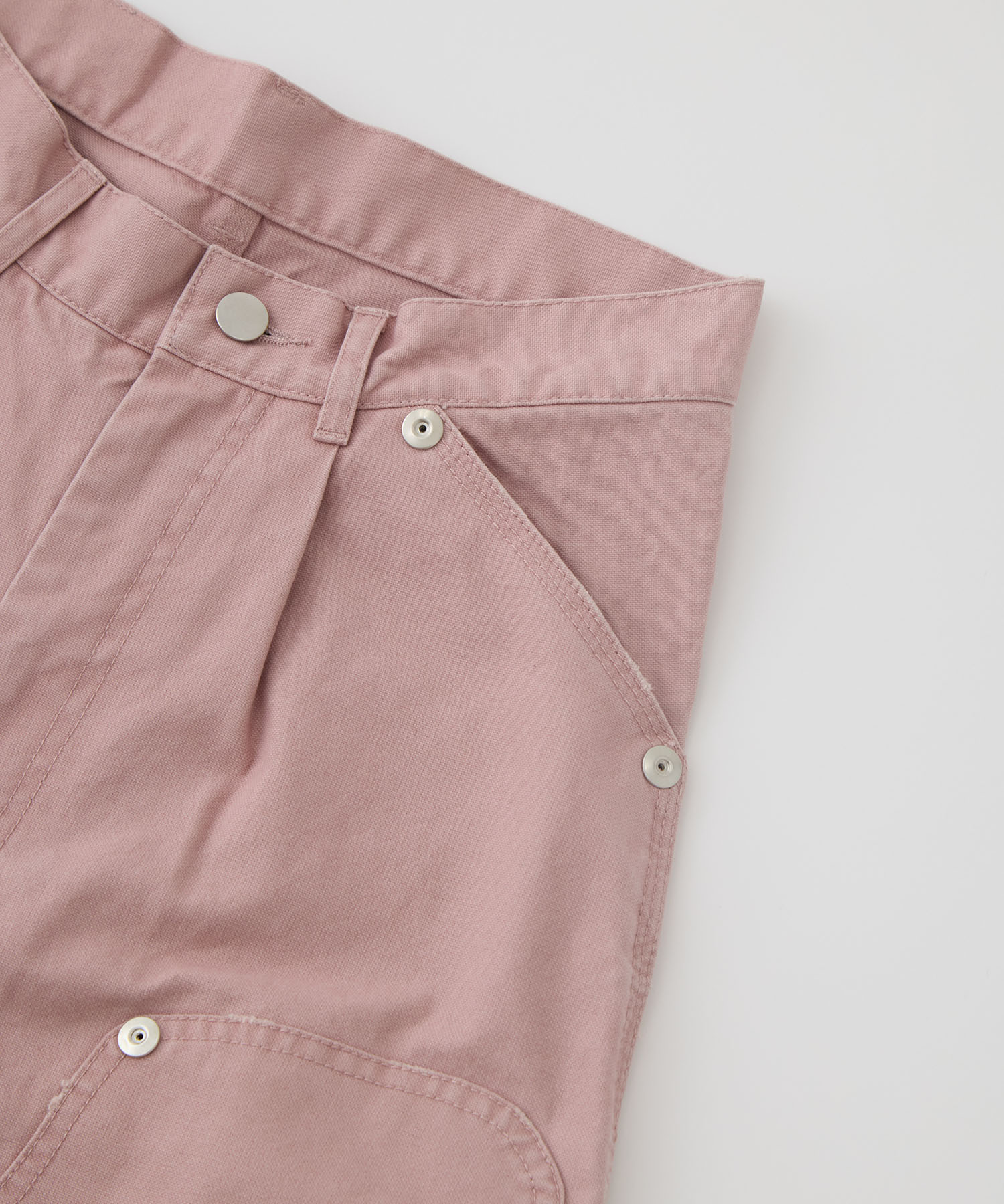 duck double knee curved leg pants CONZ