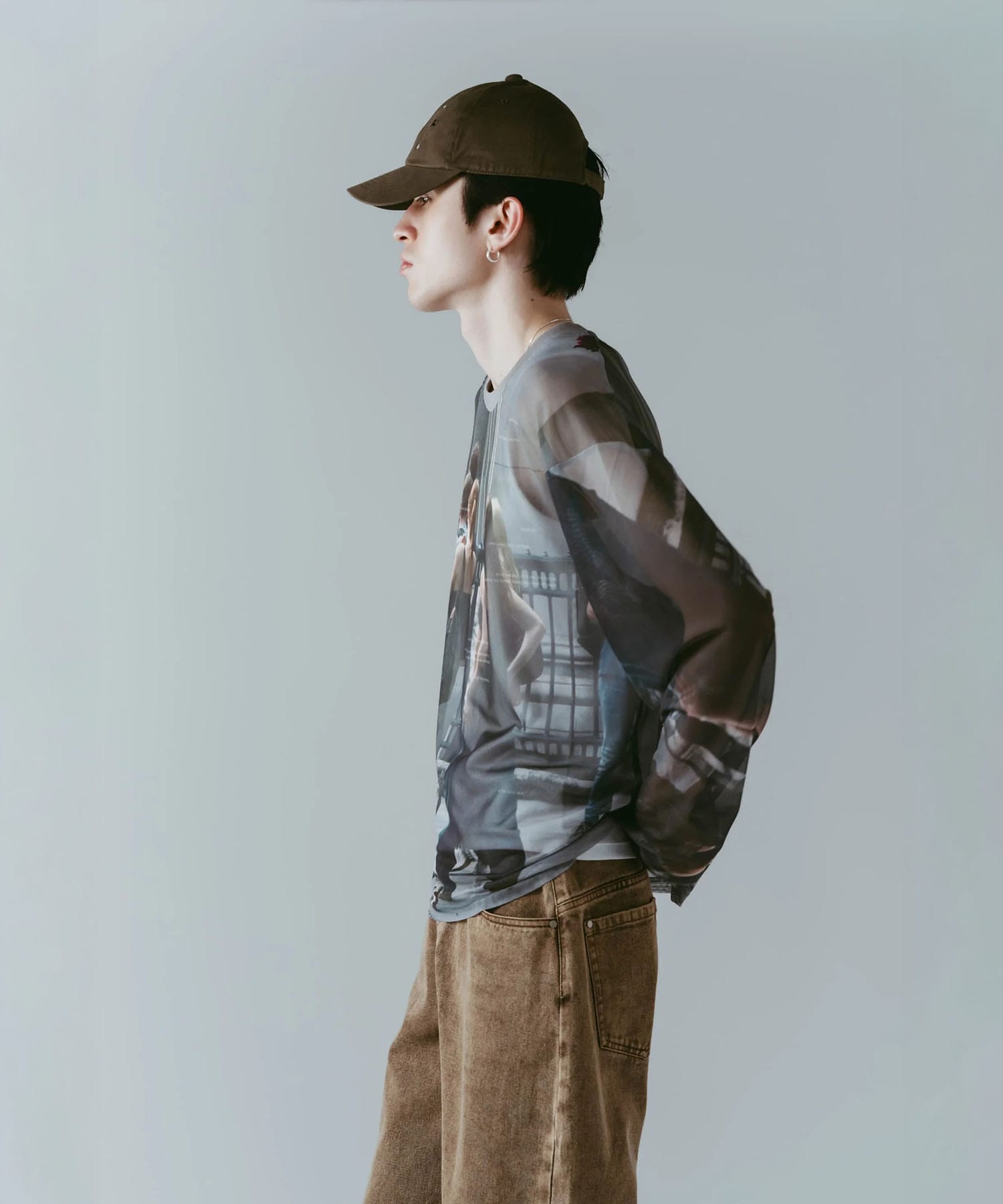 school sheer long-sleeve tee(unisex) Knuth Marf