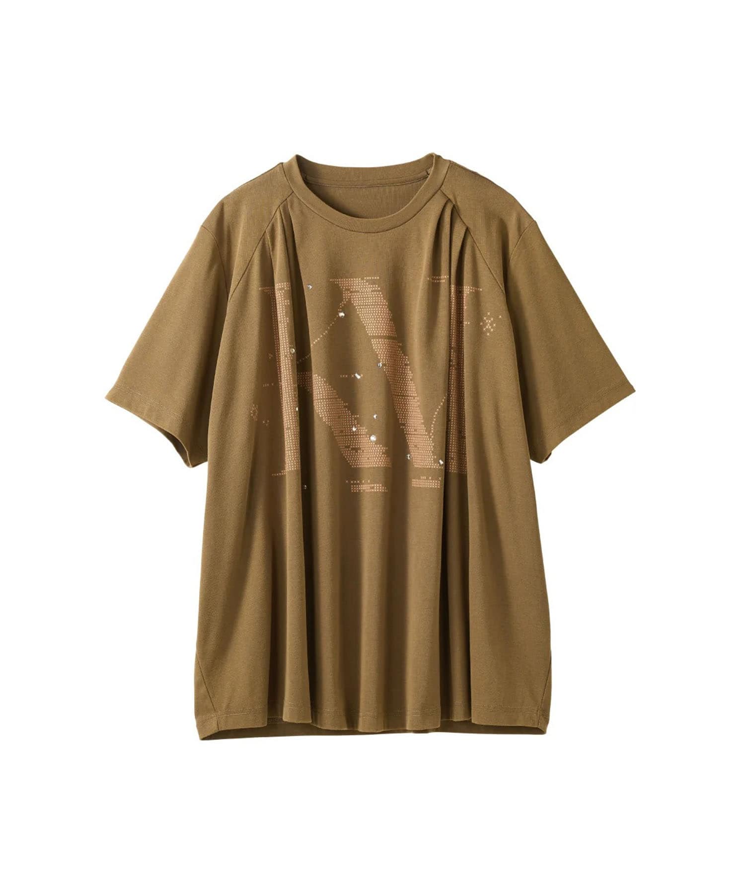tuck detail oversized tee(unisex) Knuth Marf
