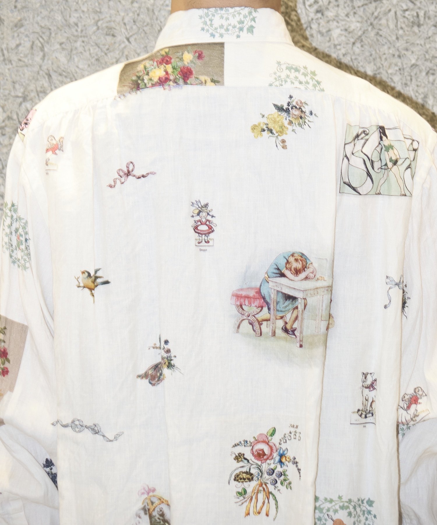 LINEN BASIC SHIRT Midorikawa