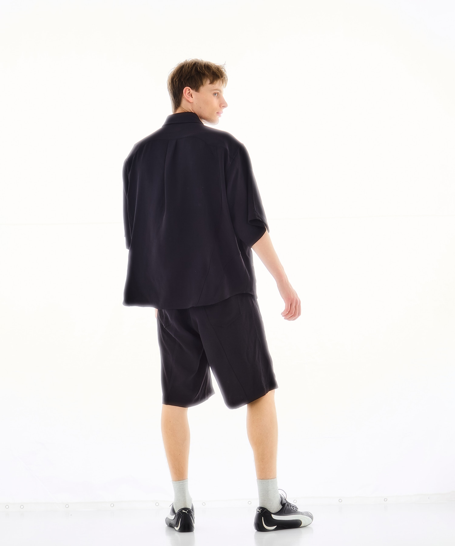 PANEL OVER ZIP SS SHIRT CONZ