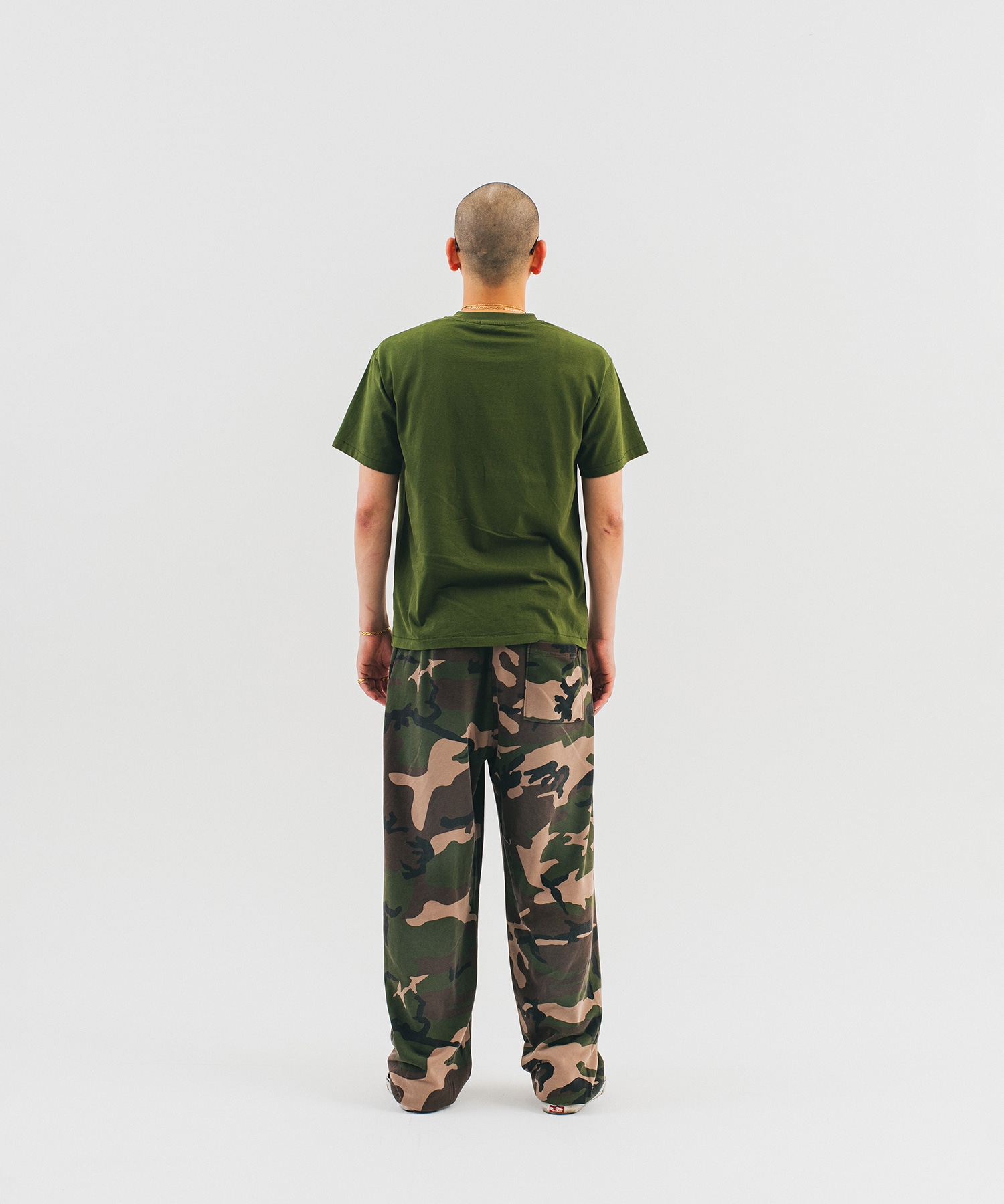 Splayed Camo Sweat Pants WOKE EDGE