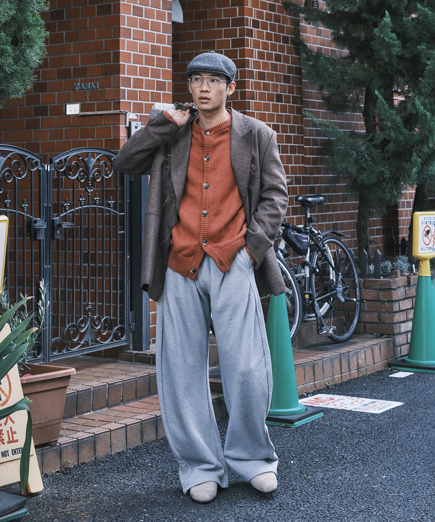 WIDE BALOON PANTS CONZ