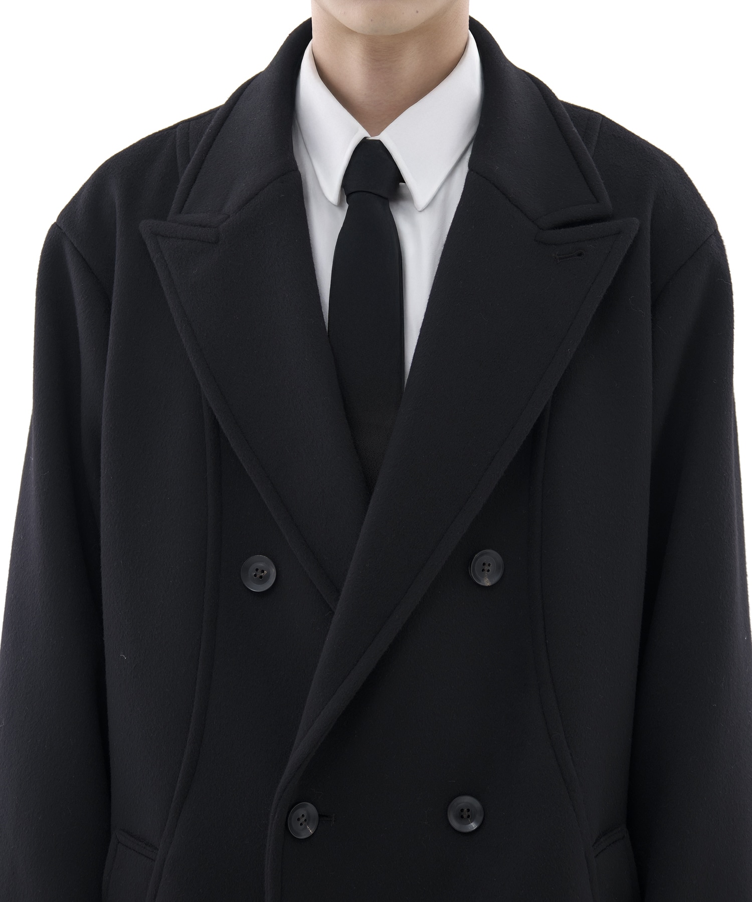 DOUBLE BREASTED CHESTER COAT CONZ