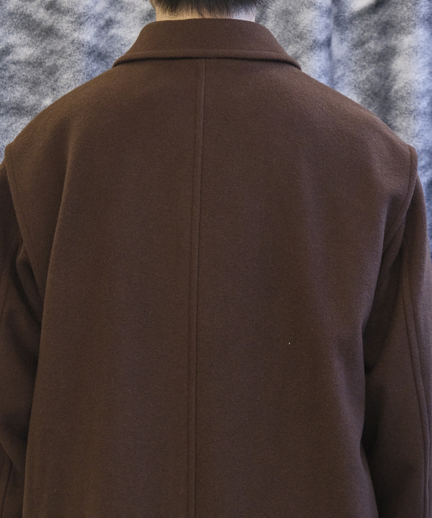 Bal Collar Wool Coat × CONZ MATSUFUJI