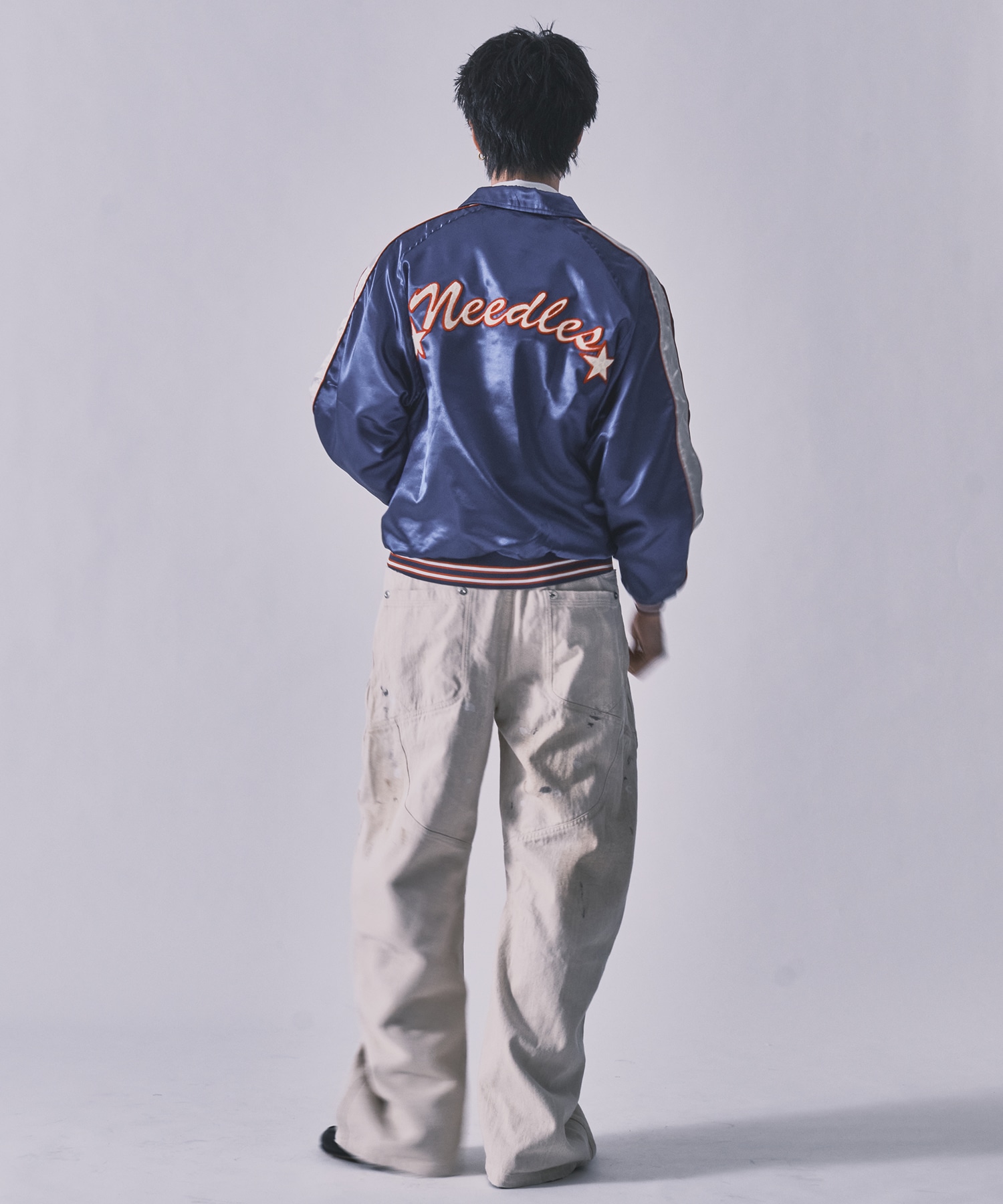 Stadium Jacket Poly Sateen Needles