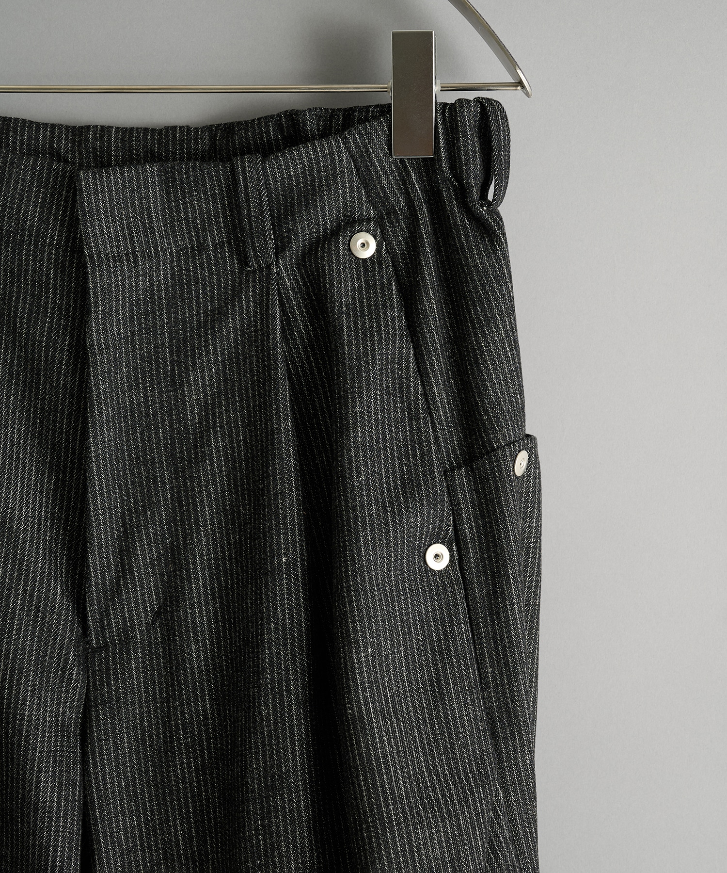 curve leg trousers pique denim 2.0 CONZ