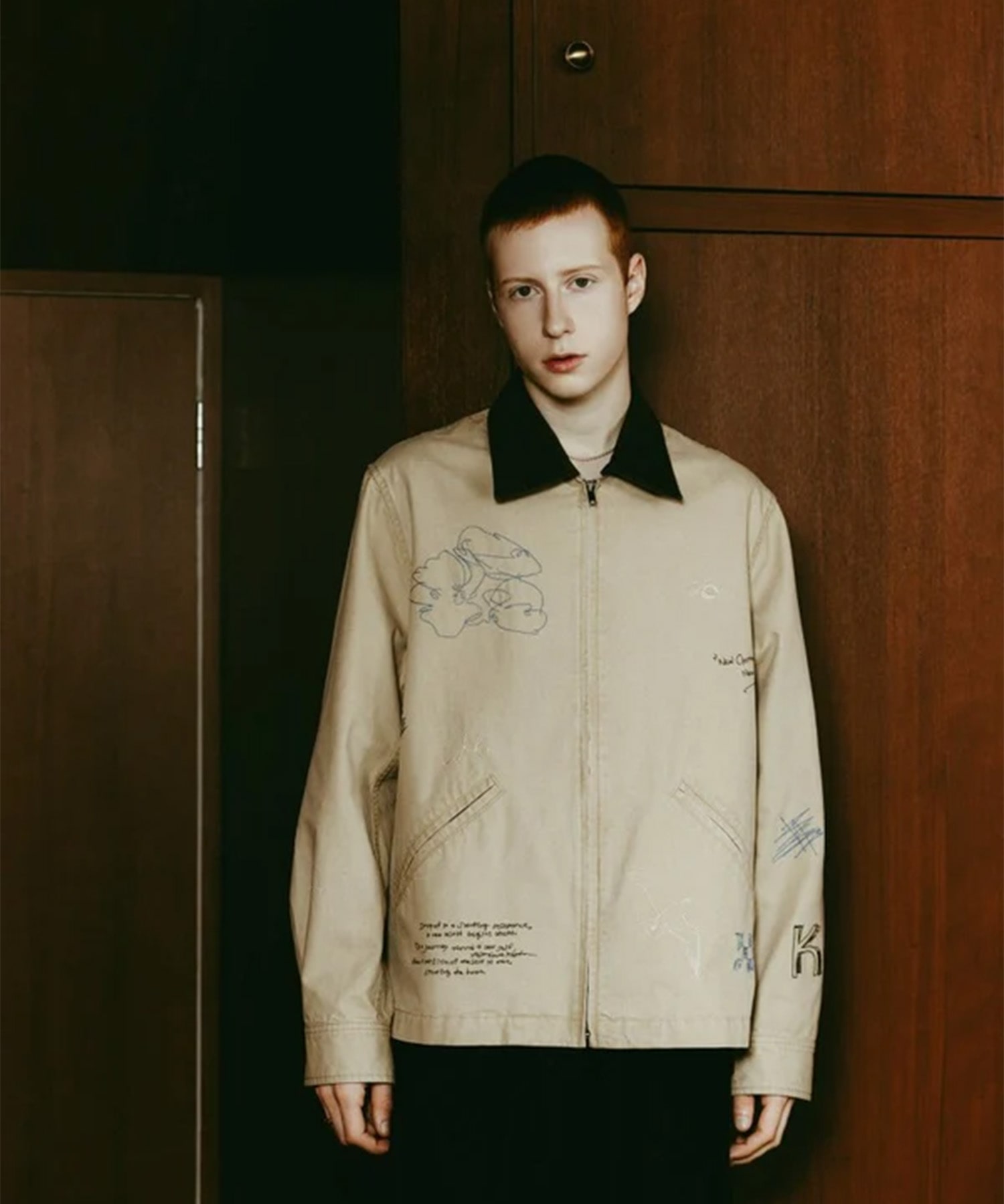 embroidered jacket(unisex) Knuth Marf