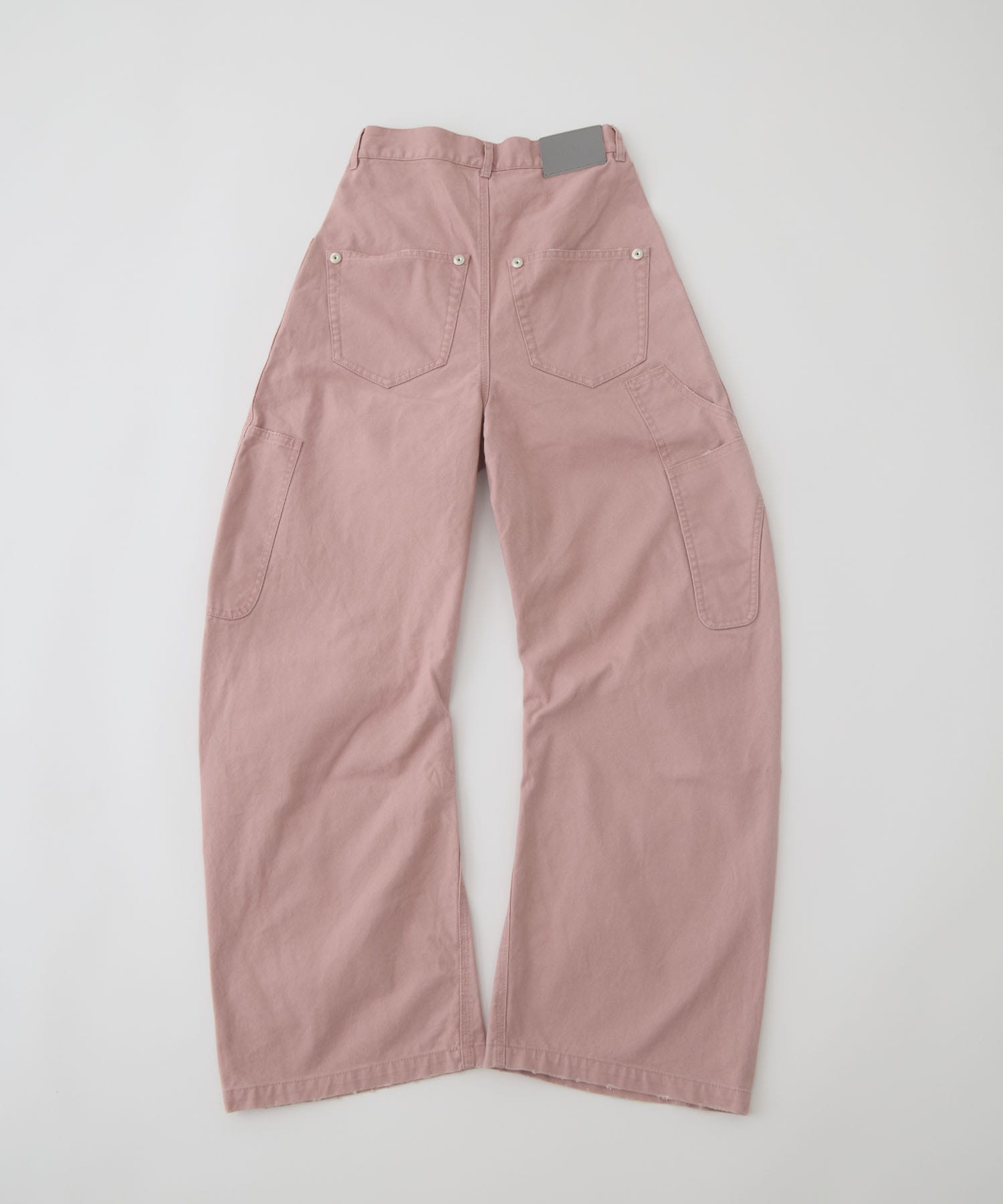 duck double knee curved leg pants CONZ