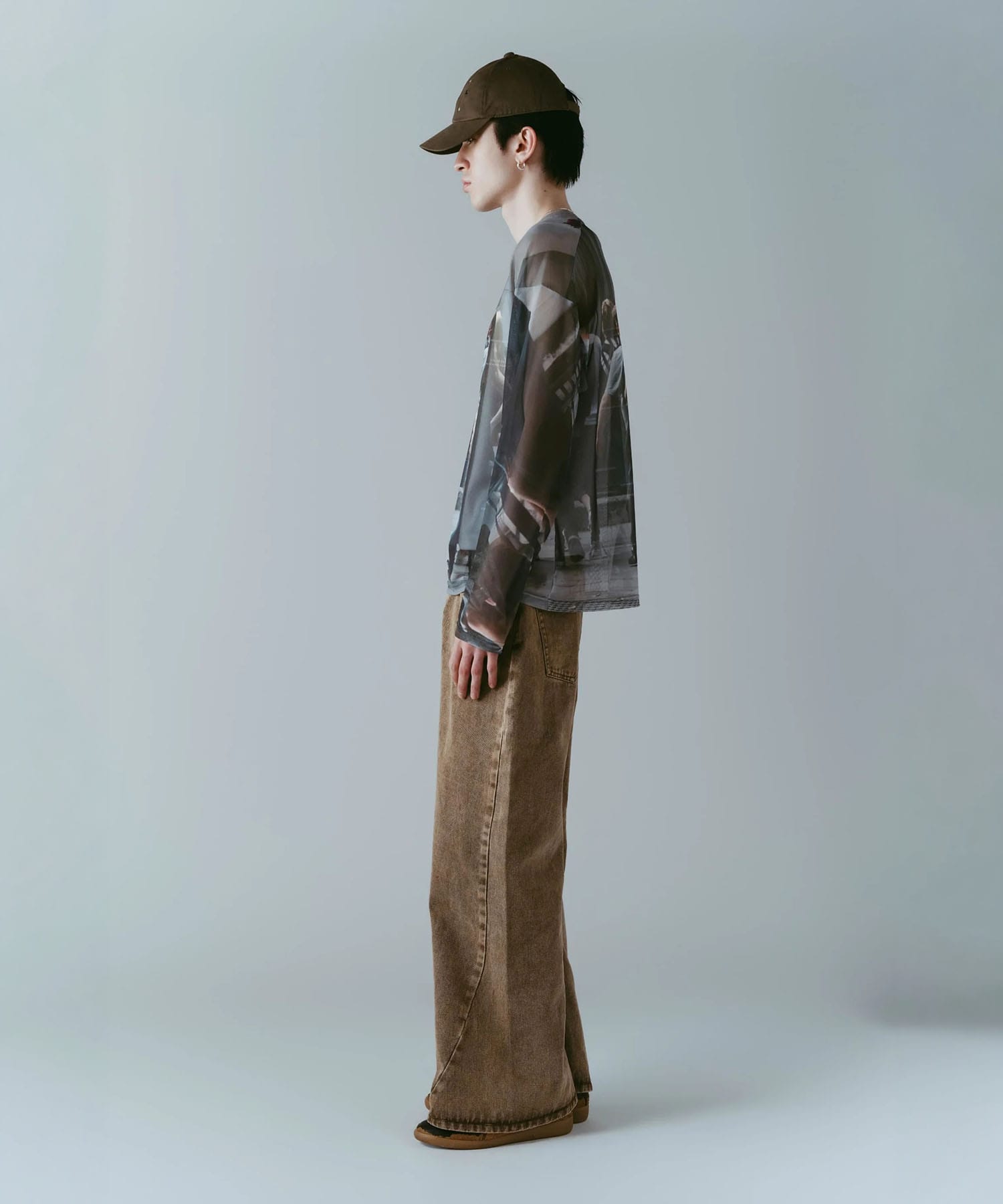 school sheer long-sleeve tee(unisex) Knuth Marf