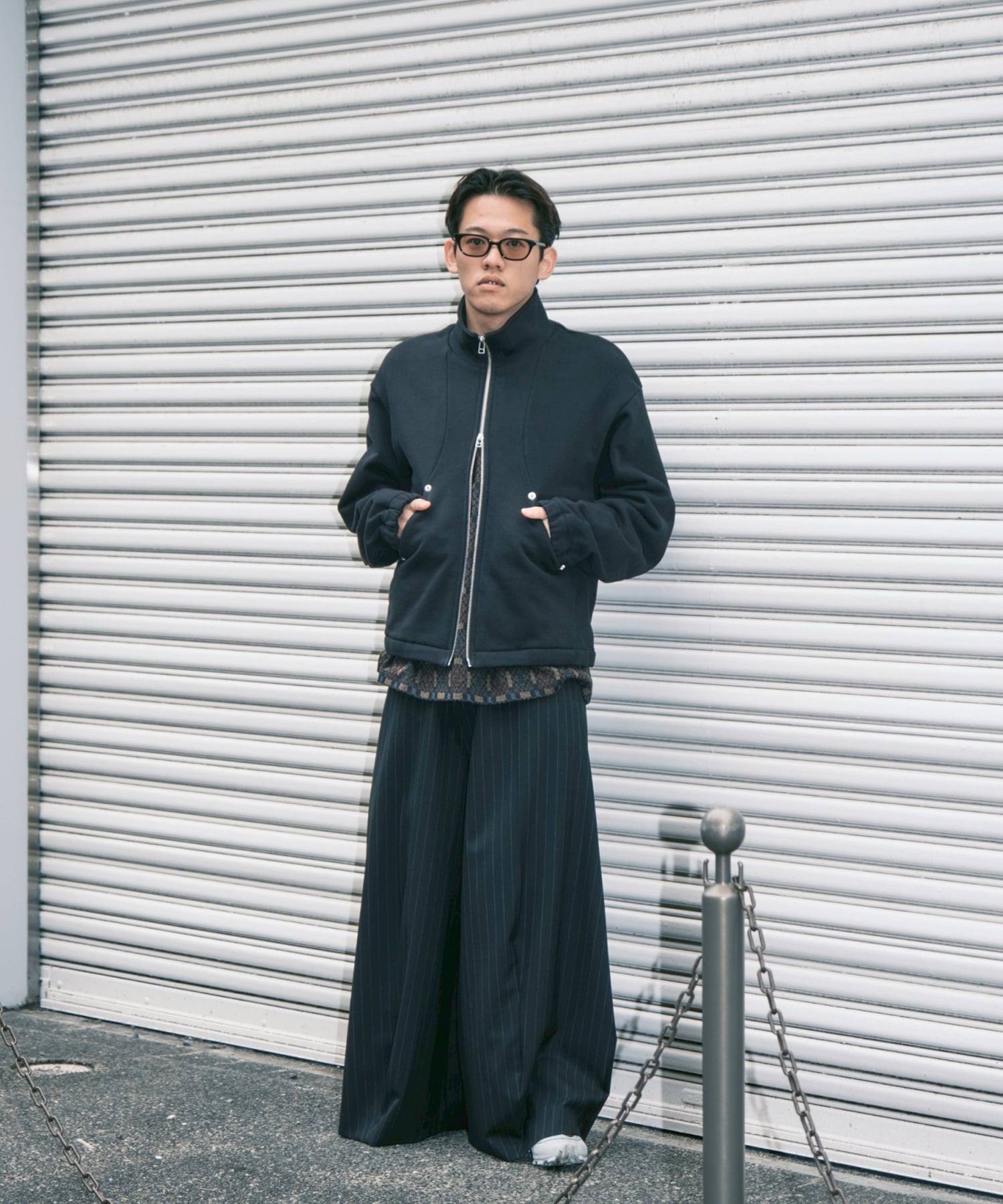STAND ZIP UP CONZ
