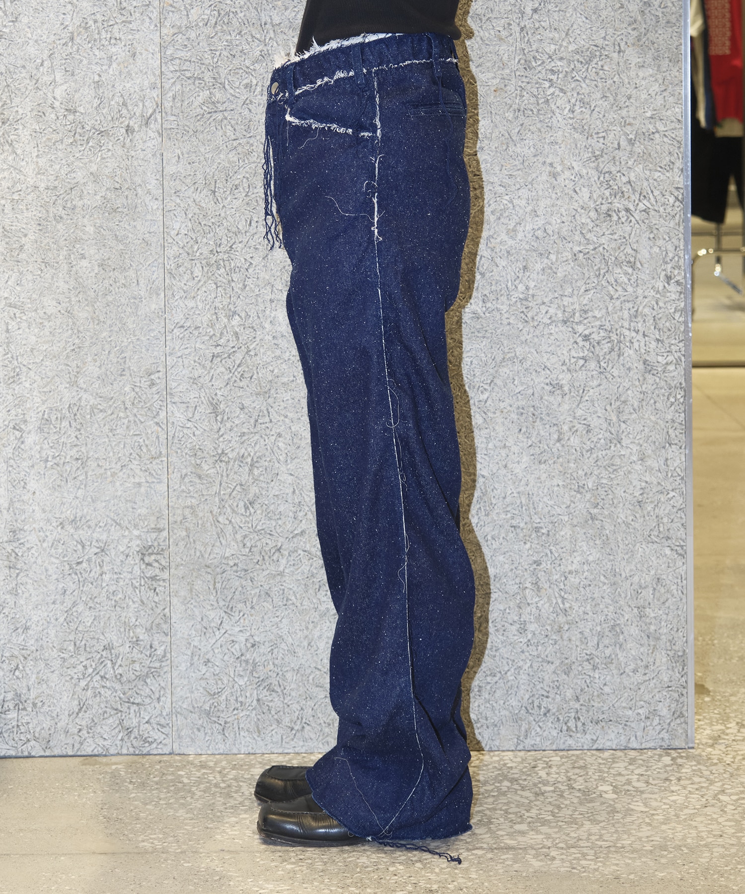 SILK DENIM PANTS(1 BLUE): Midorikawa: MENS｜CONZ ONLINE STORE