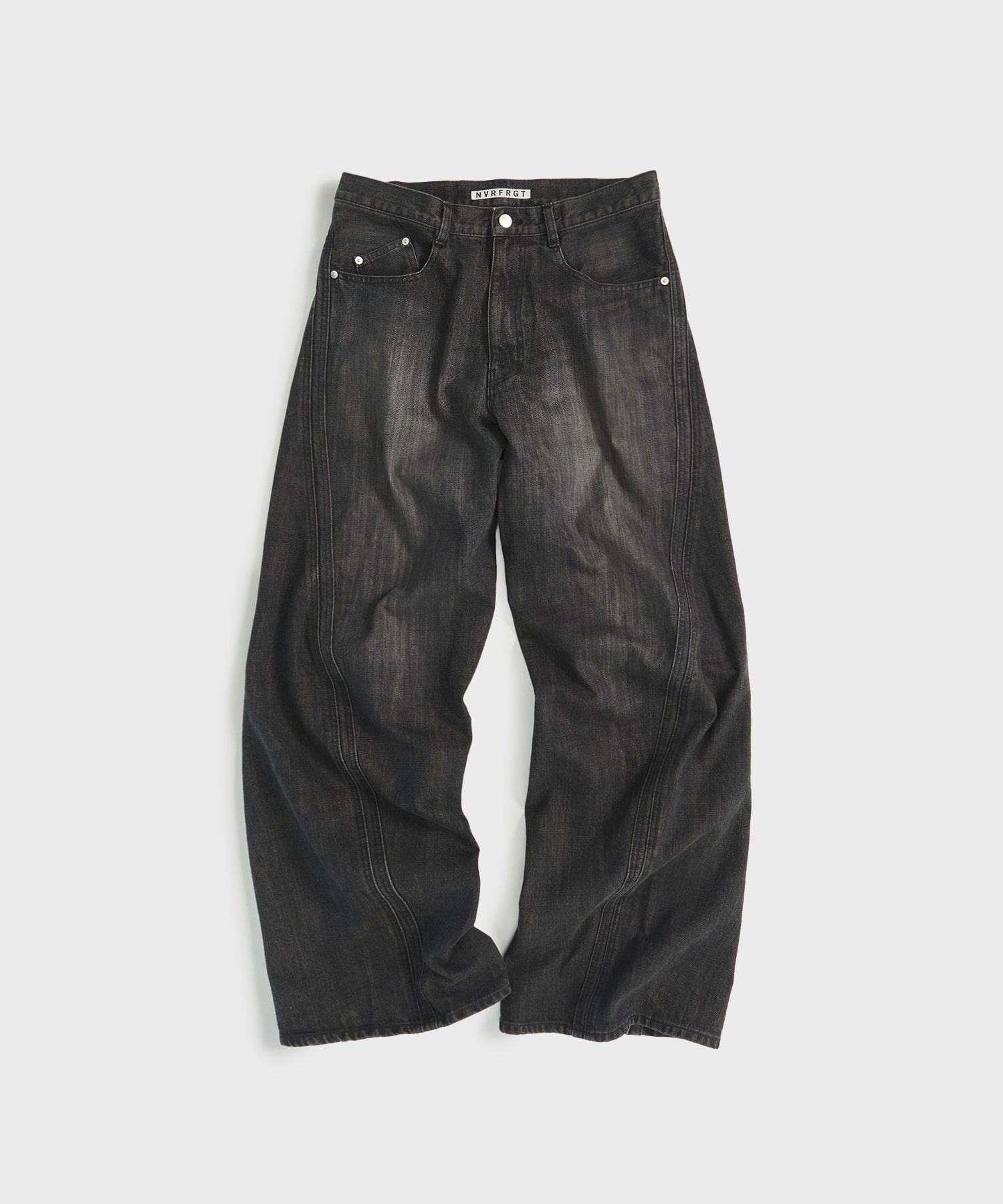 別注 3D TWISTED  WIDELEG JEANS NVRFRGT