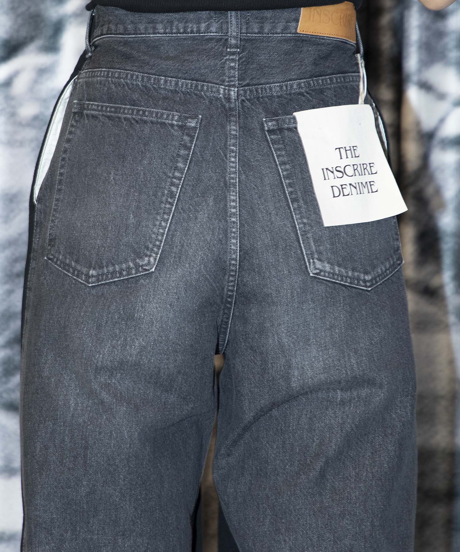 Hybride Sweat Denim Pants INSCRIRE