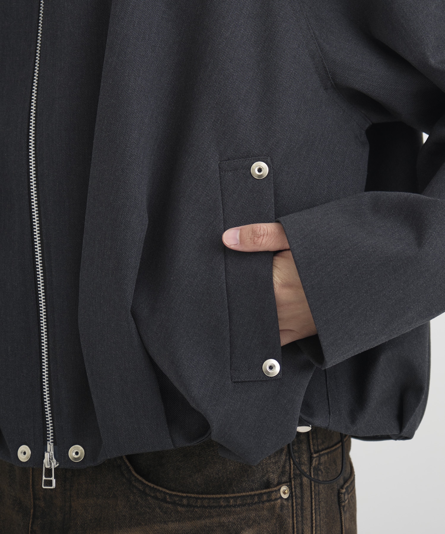 BALOON ZIP UP JACKET CONZ