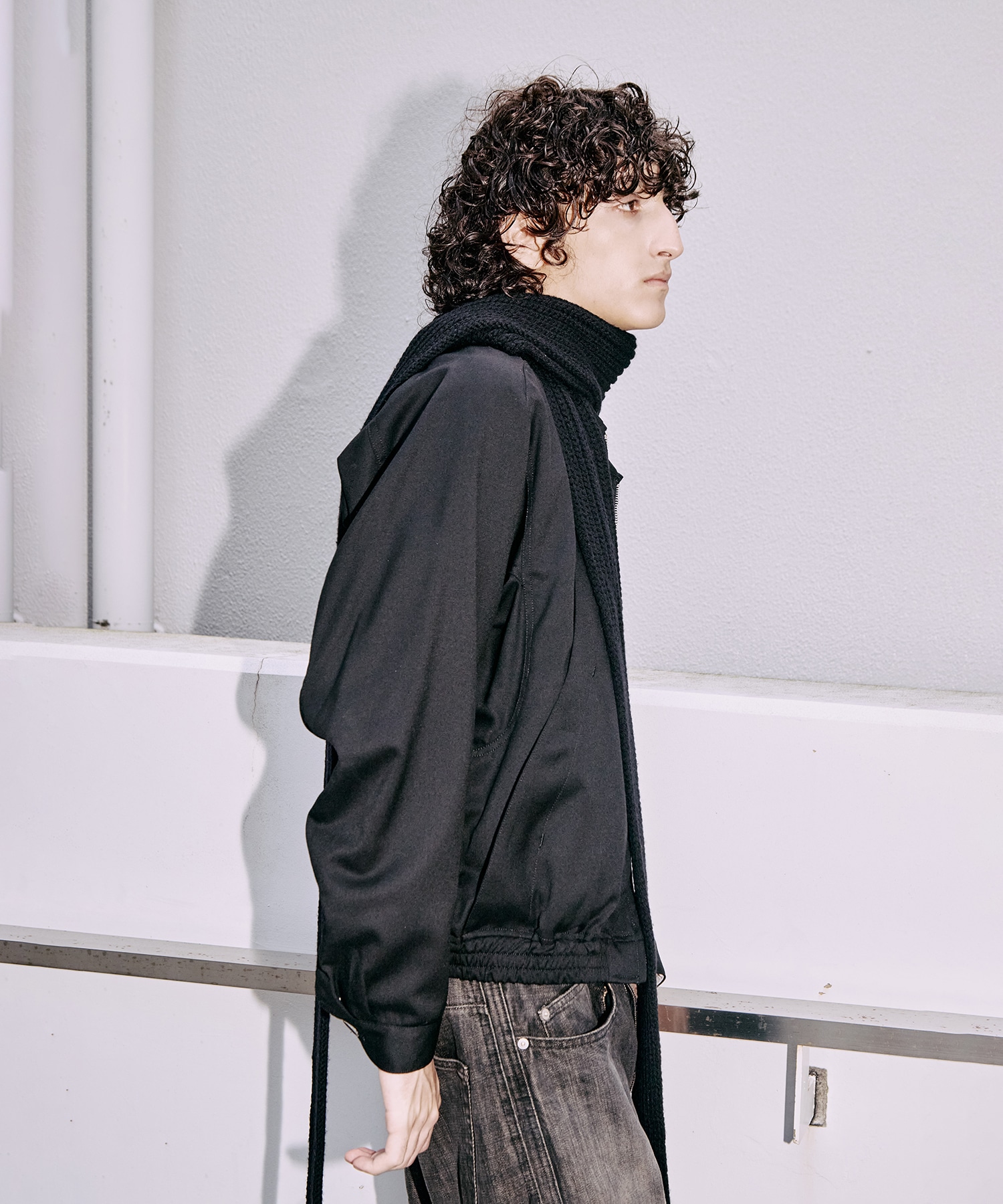 別注 wool utility jacket NVRFRGT