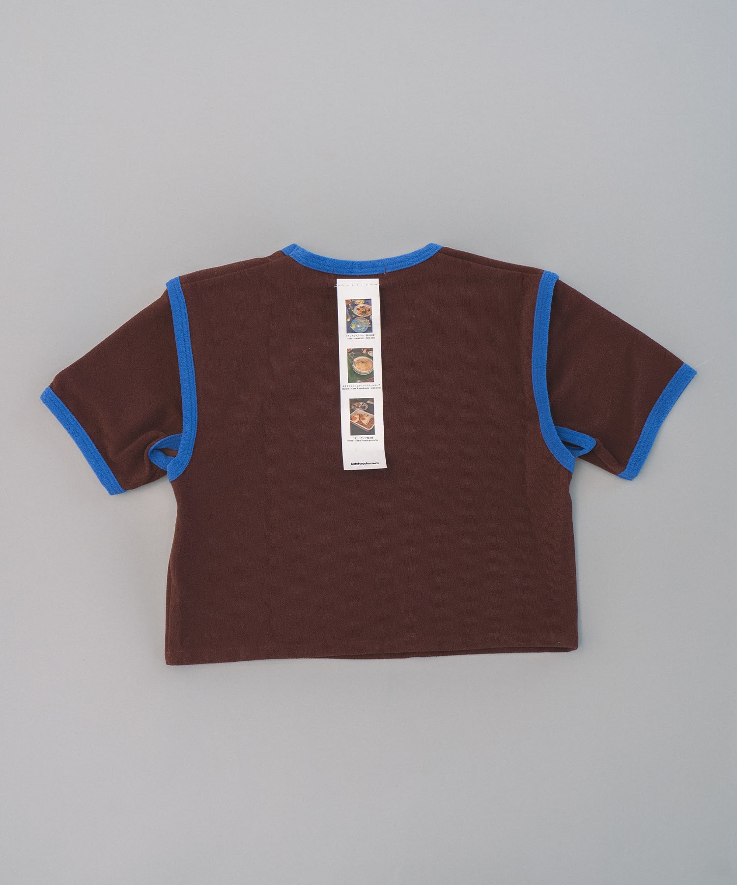 別注 STRETCH PILE RINGER SHORT TEE kotohayokozawa