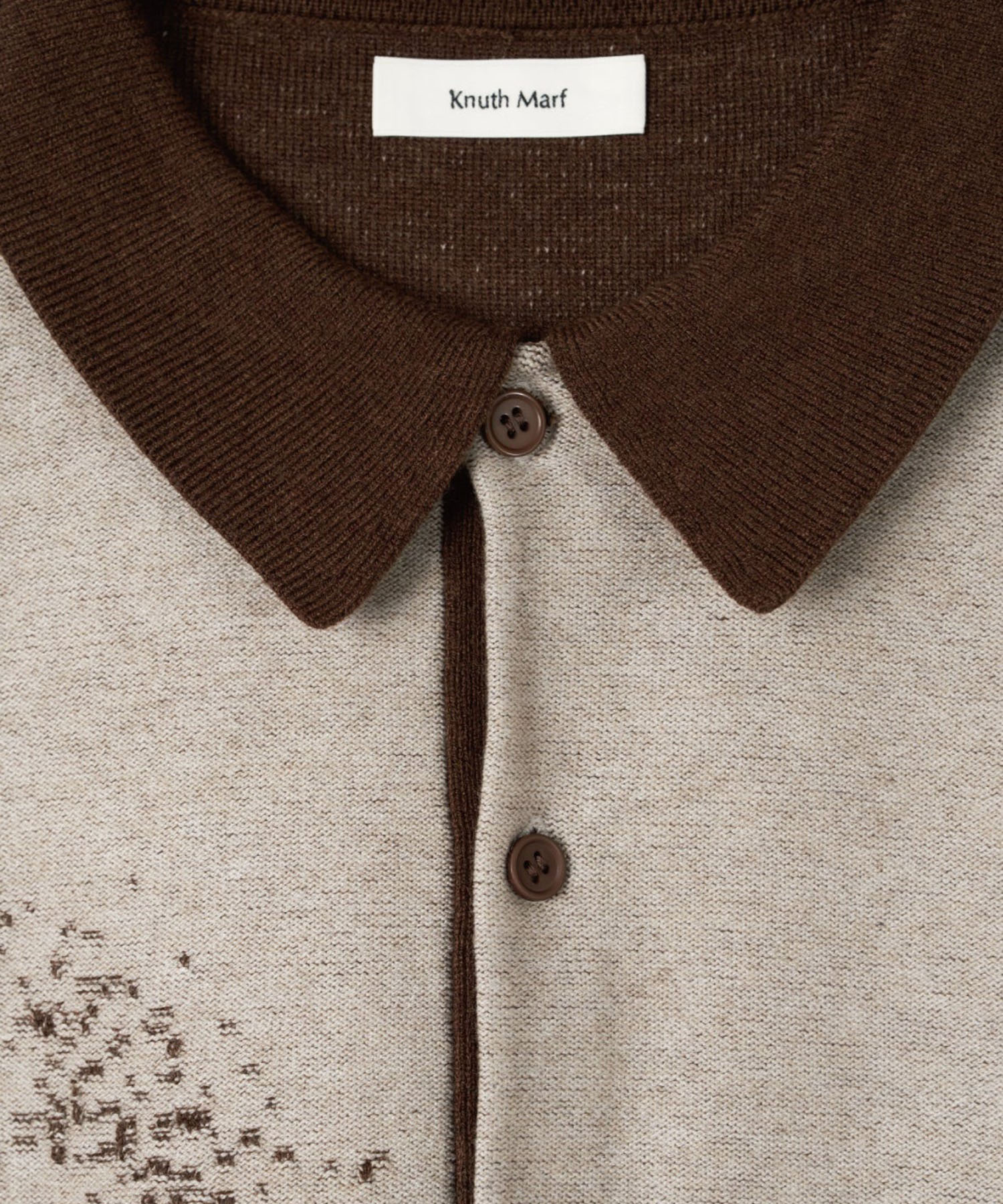reversible jacquard polo knit Knuth Marf