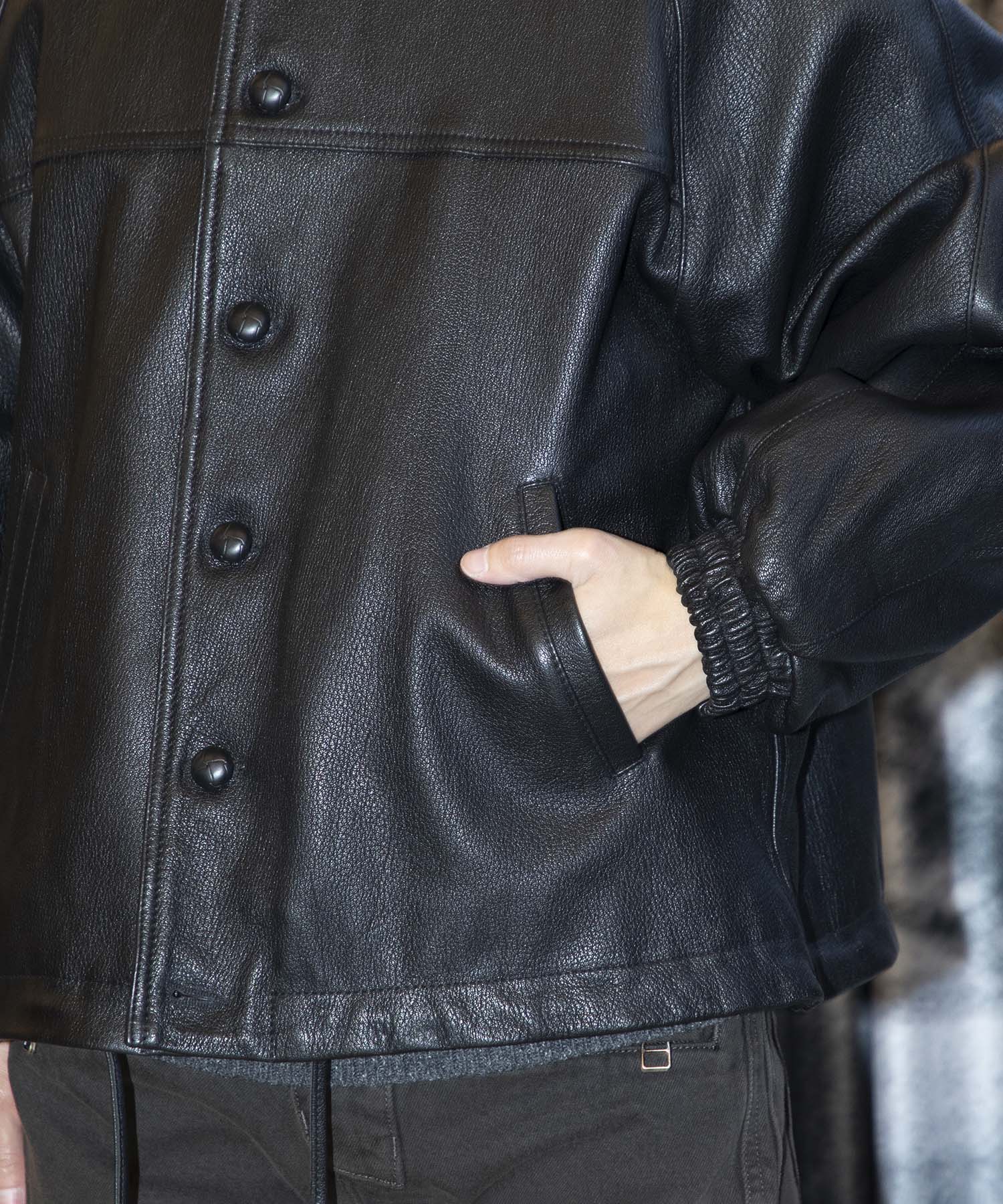 CCU LEATHER FORMAN JACKET refomed