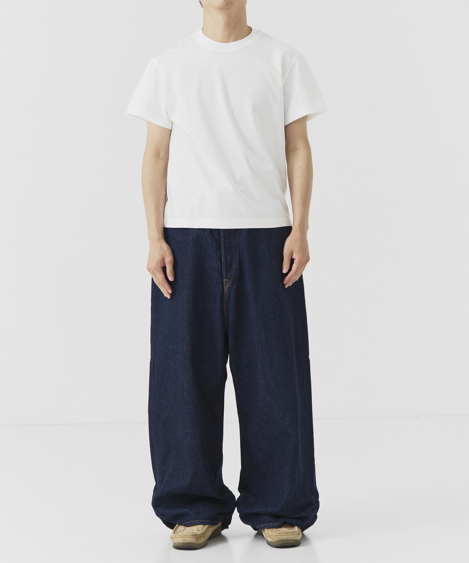 FRESH MAN DENIM WIDE PANTS by EDWIN OW refomed