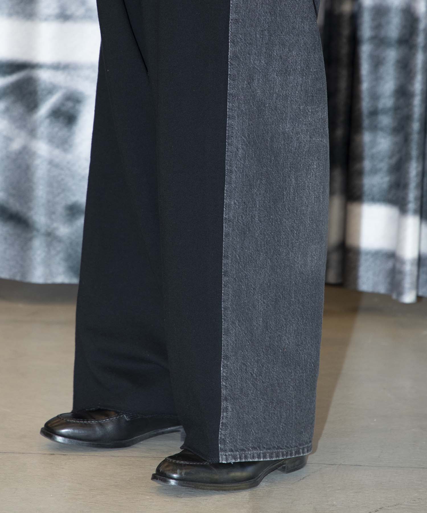 Hybride Sweat Denim Pants INSCRIRE