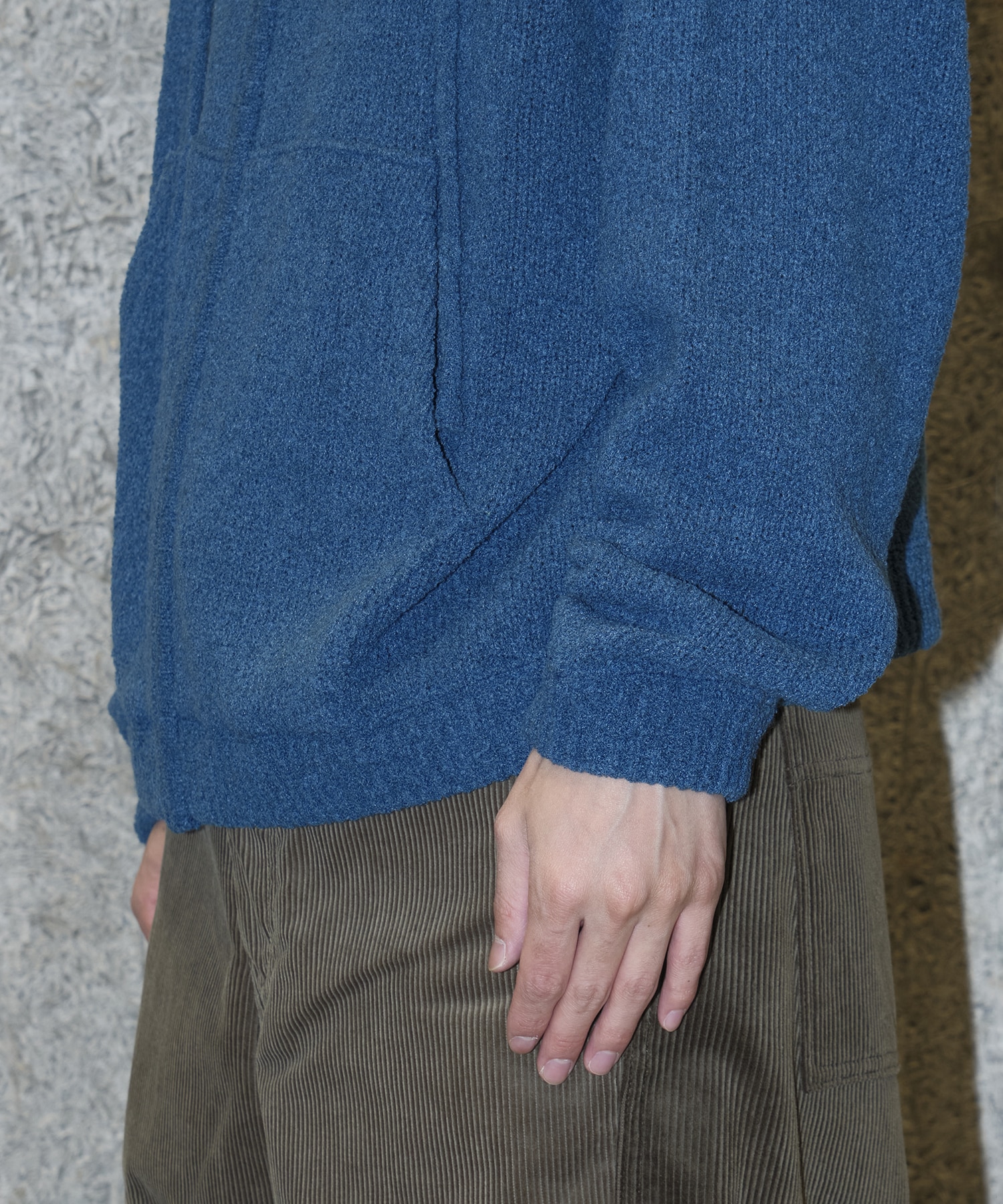 WOOL TERRY KNIT ZIP HOODIE SimplyComplicated