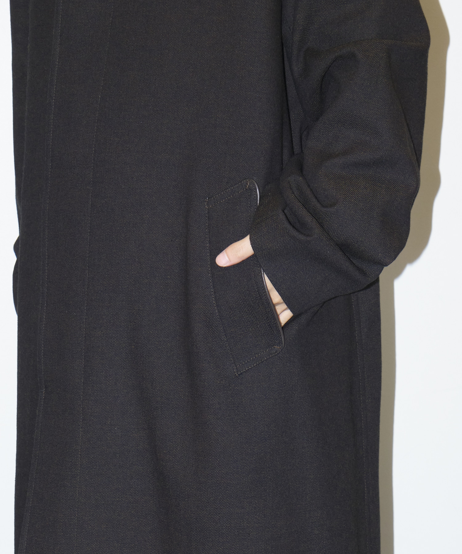 COTTON WOOL Soutien Collar Coat Nomat