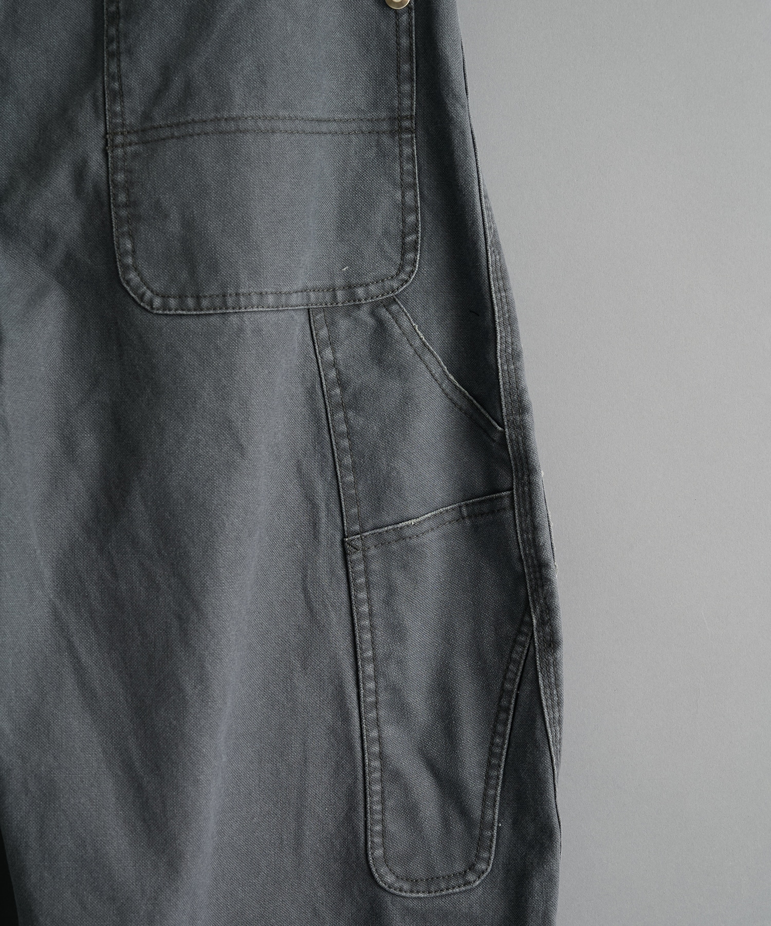 duck double knee curved leg pants CONZ