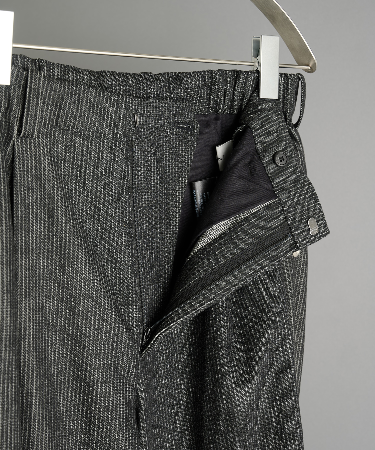 curve leg trousers pique denim 2.0 CONZ