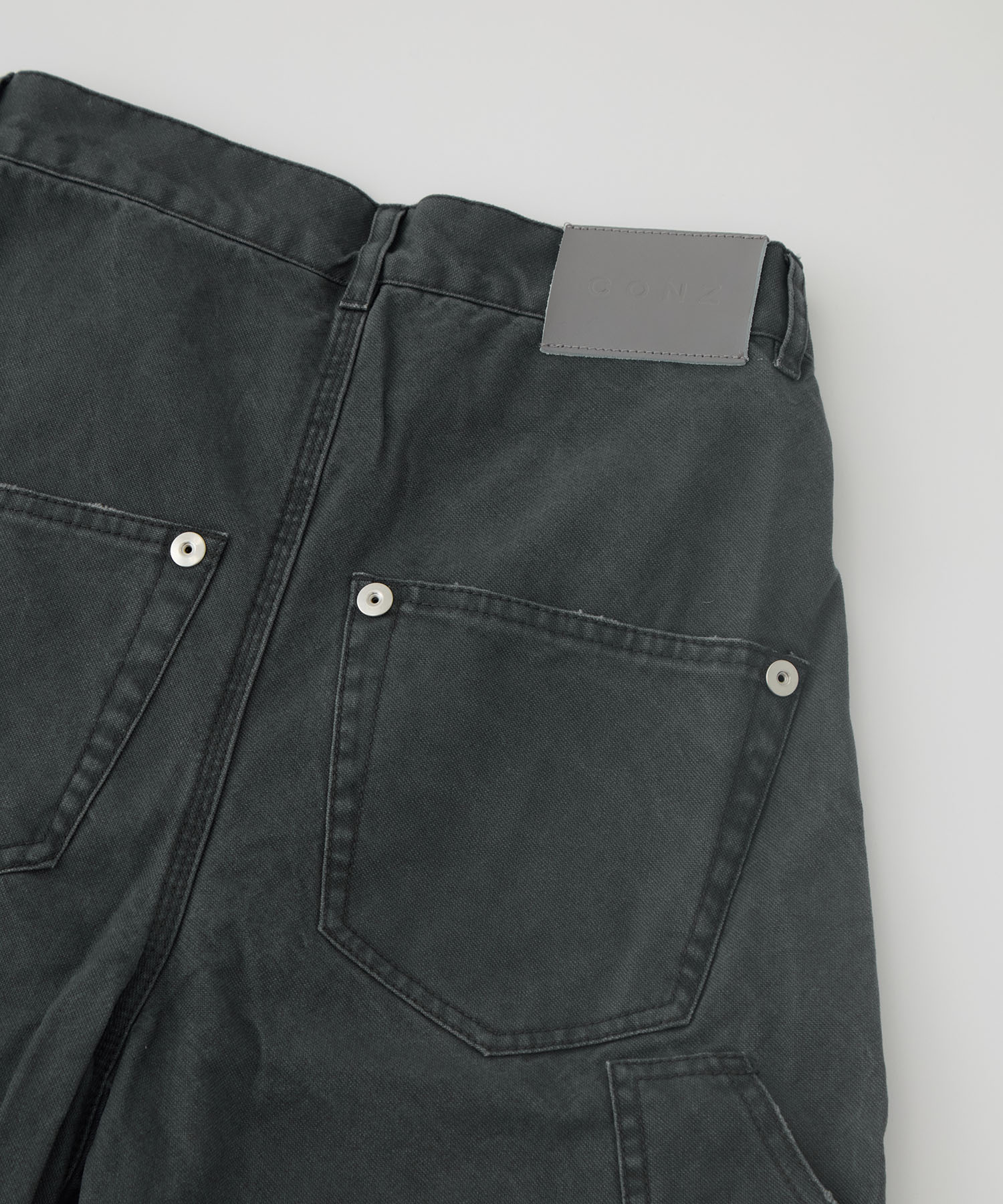 duck double knee curved leg pants CONZ
