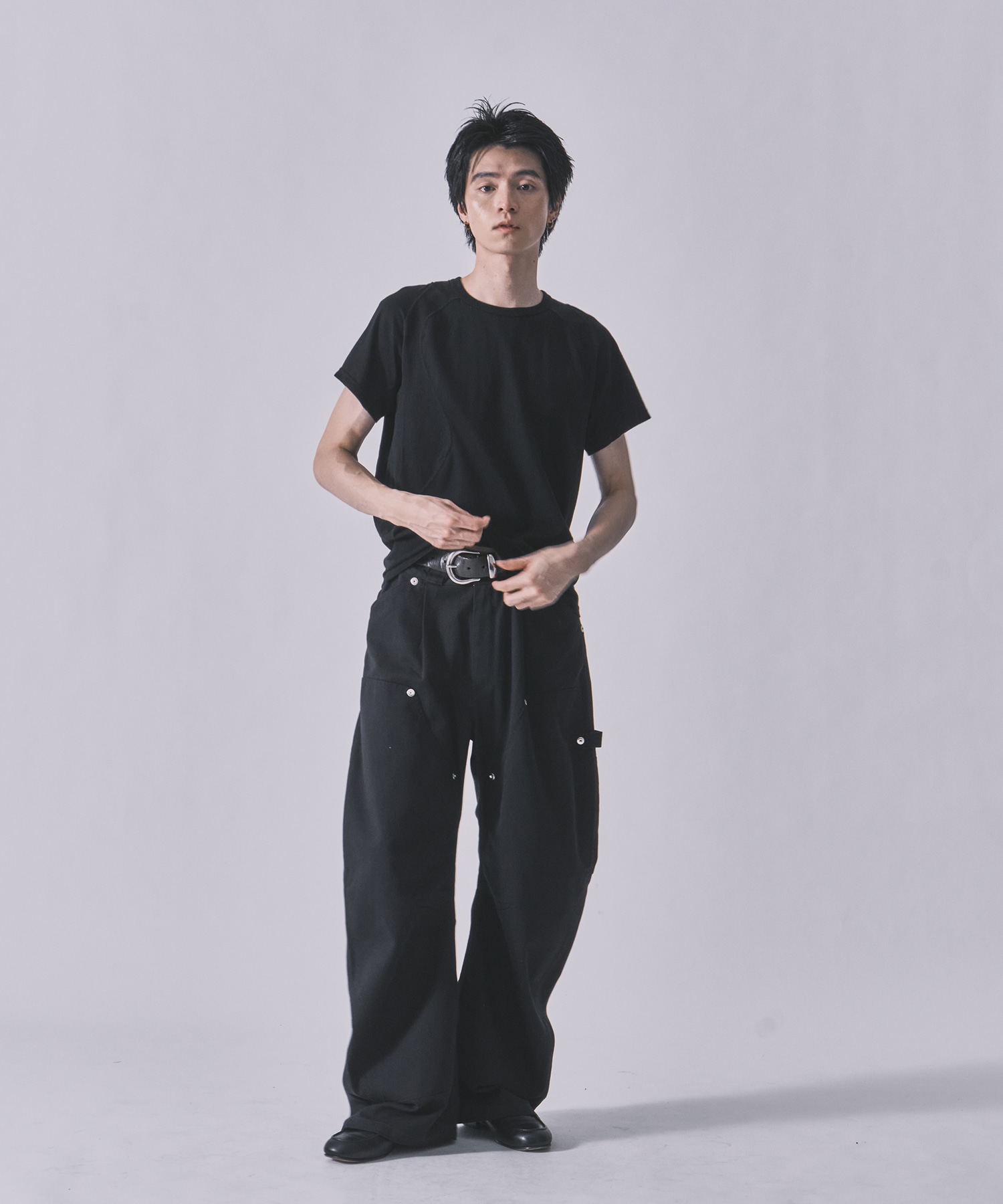 Dickies×CONZ DOUBLE KNEE CURVED LEG PANTS CONZ