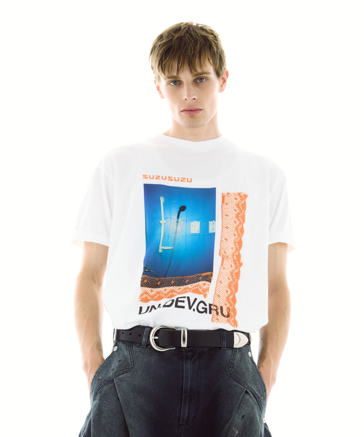 別注 CLAY ARLINGTON - UNDERGROUND DEVELOPMENT GROUP S/S TE LOOSE JOINTS