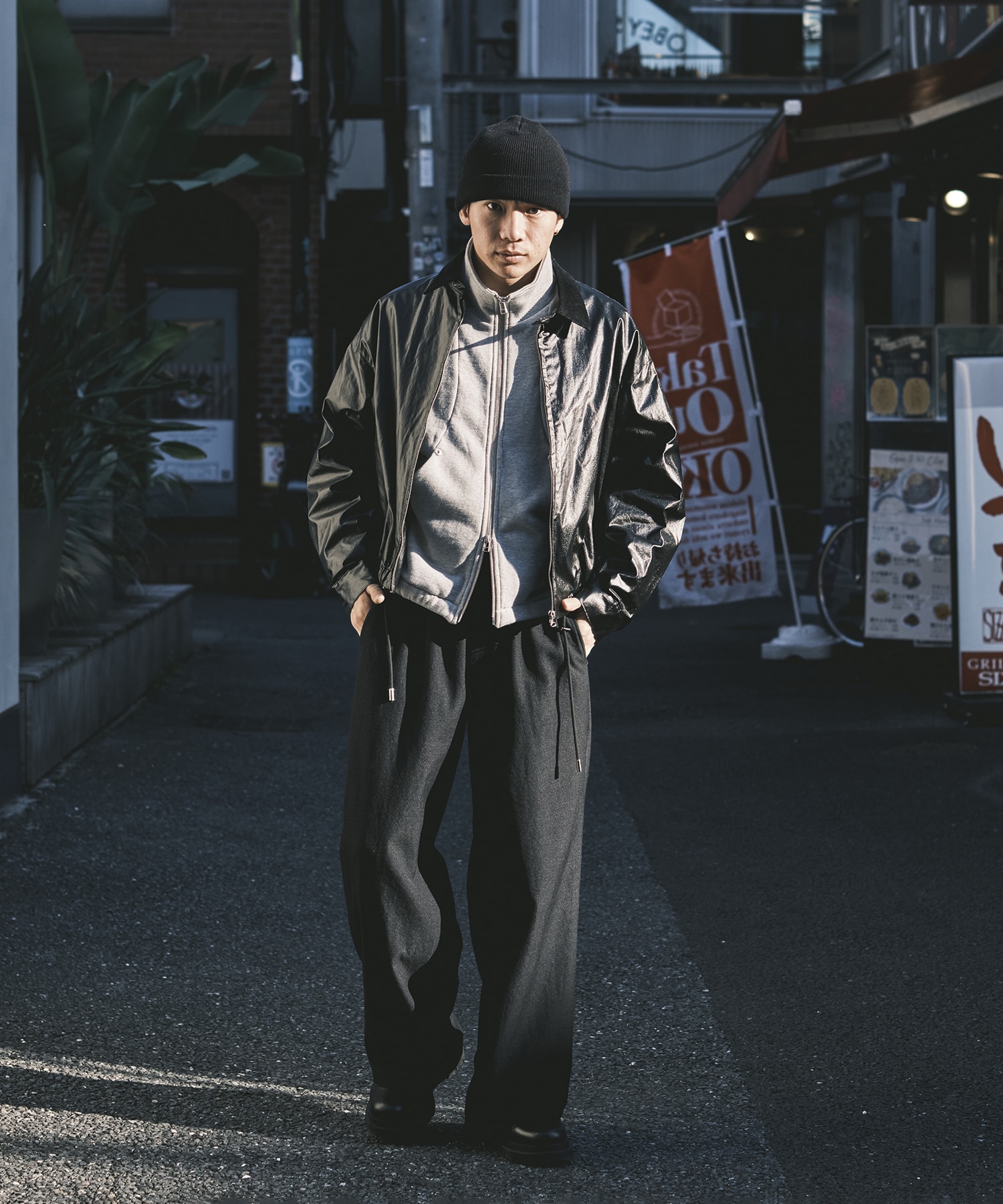 STAND ZIP UP CONZ