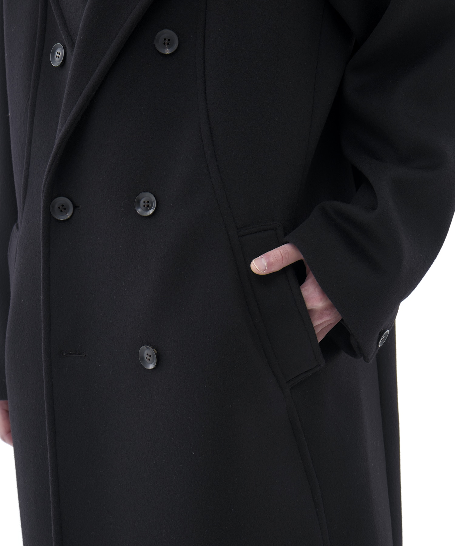 DOUBLE BREASTED CHESTER COAT CONZ